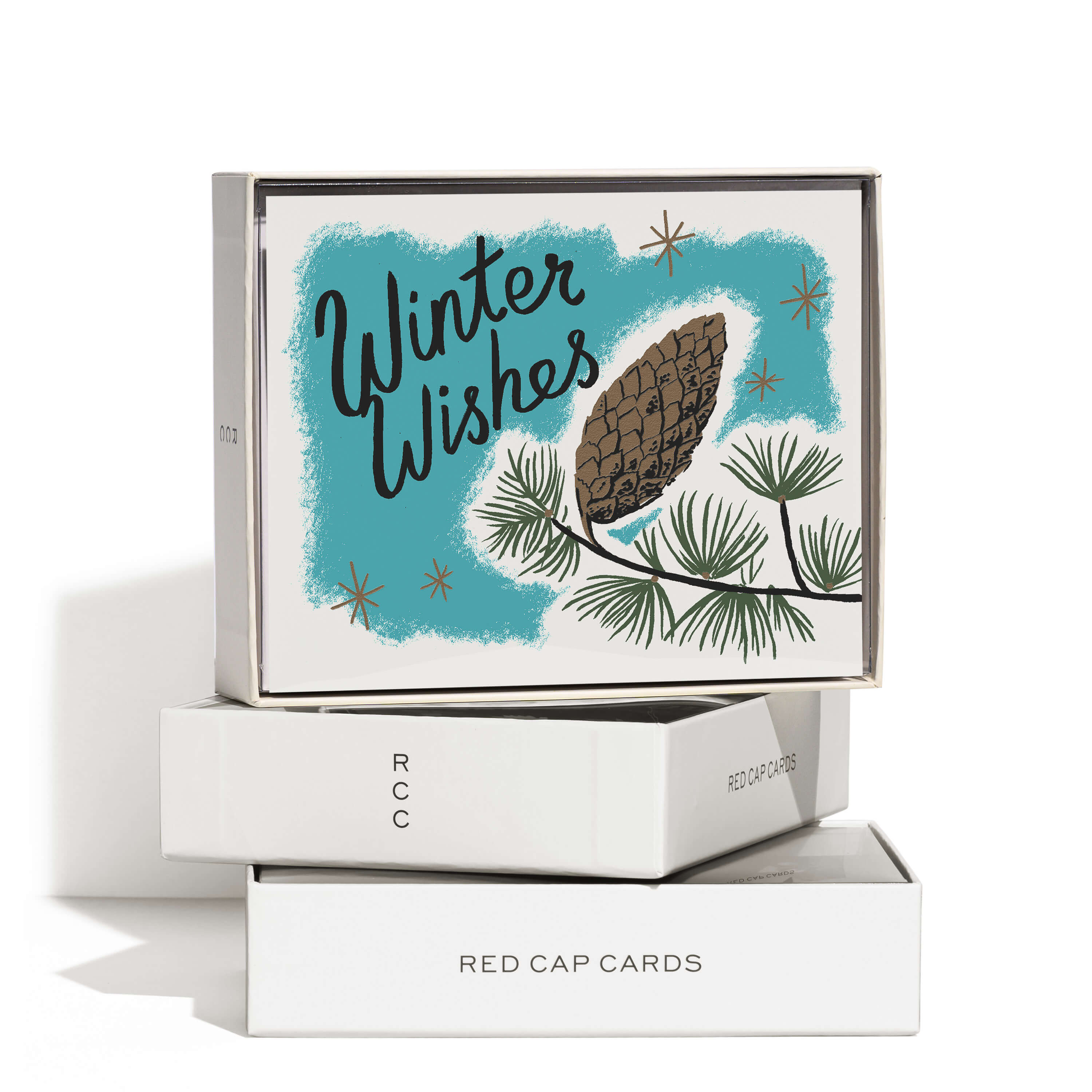 Pine Cones greeting card
