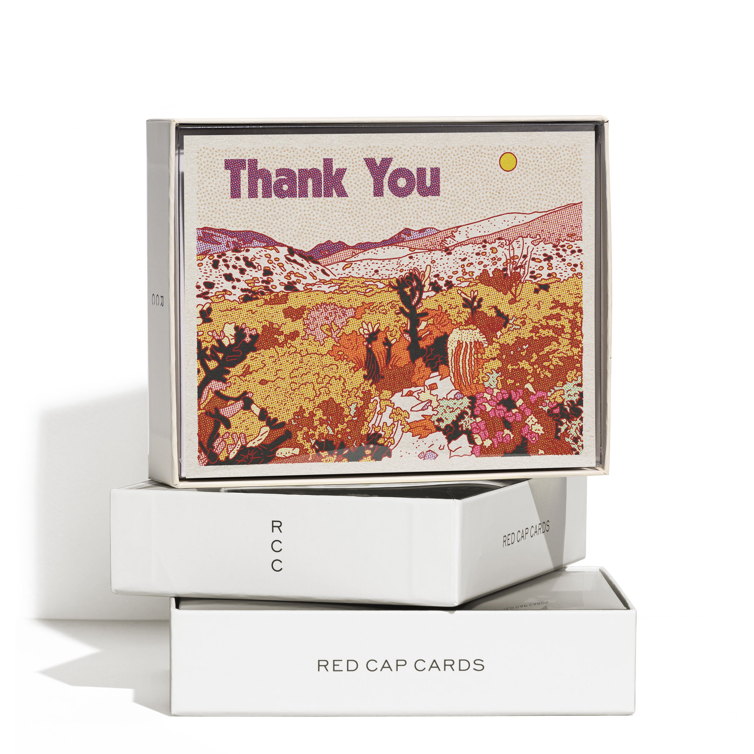 Desert Thanks greeting card