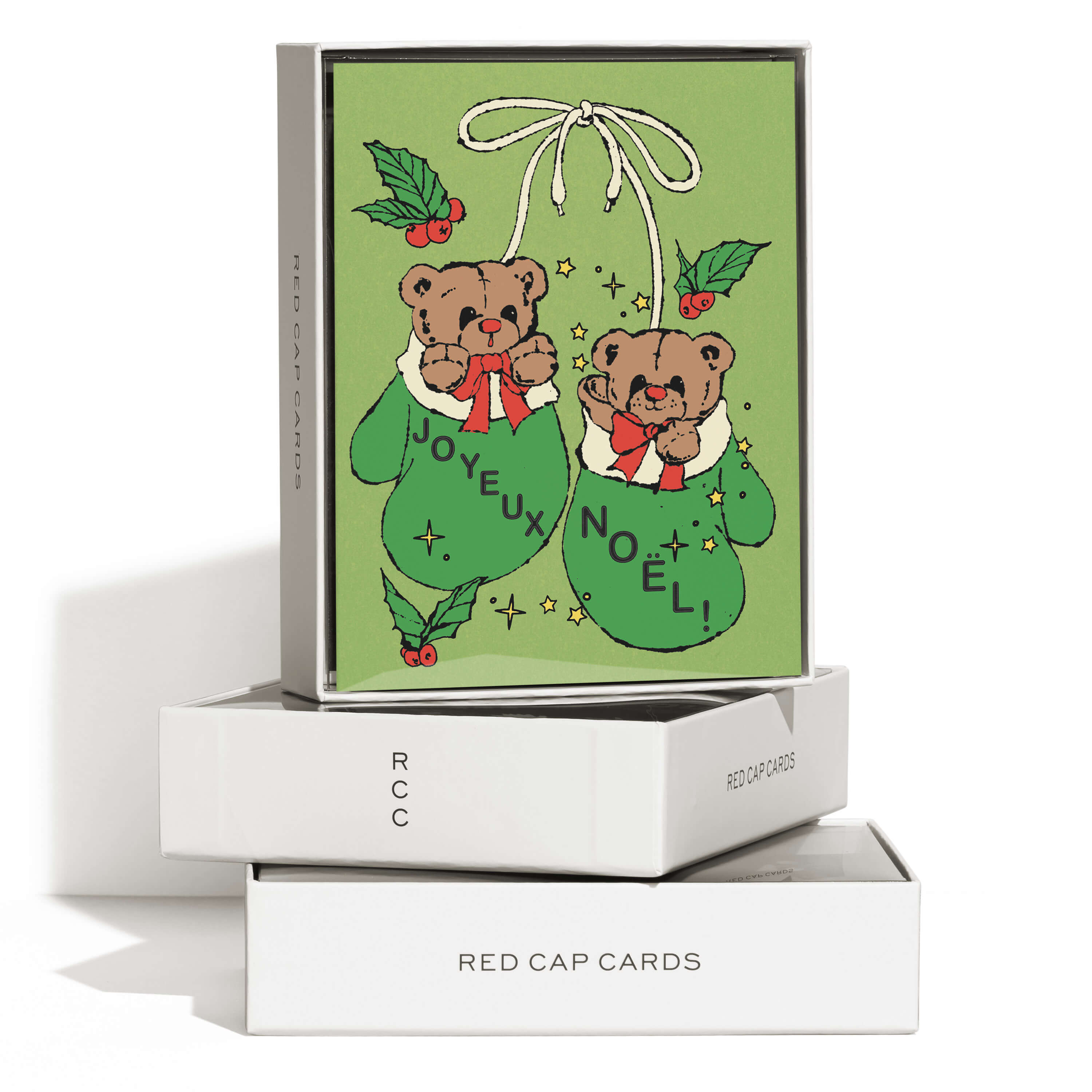 Mitten Bears greeting card
