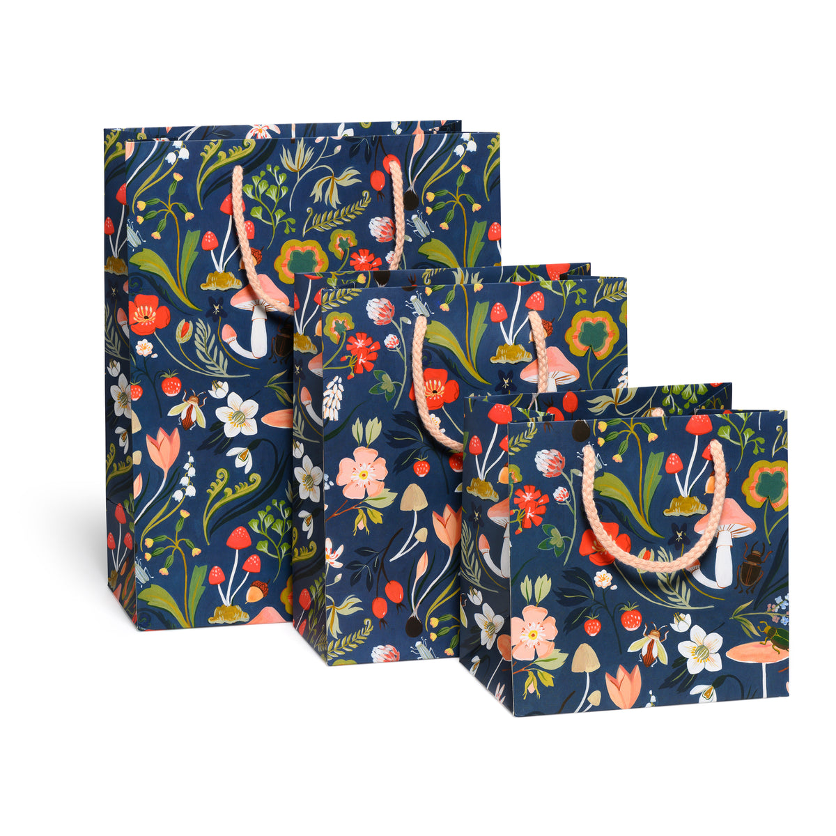 Forest Blue gift bags – Red Cap Cards