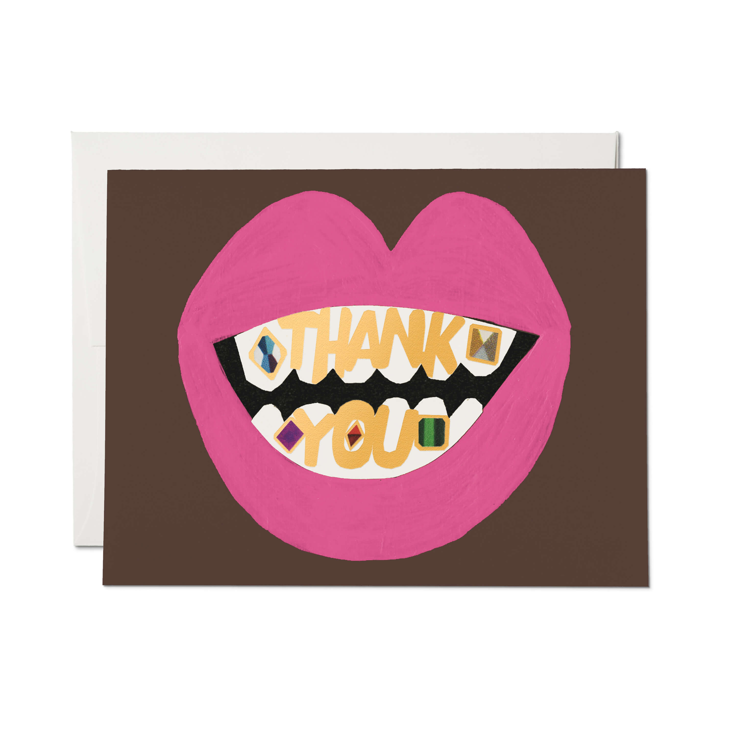 Golden Grill greeting card Single