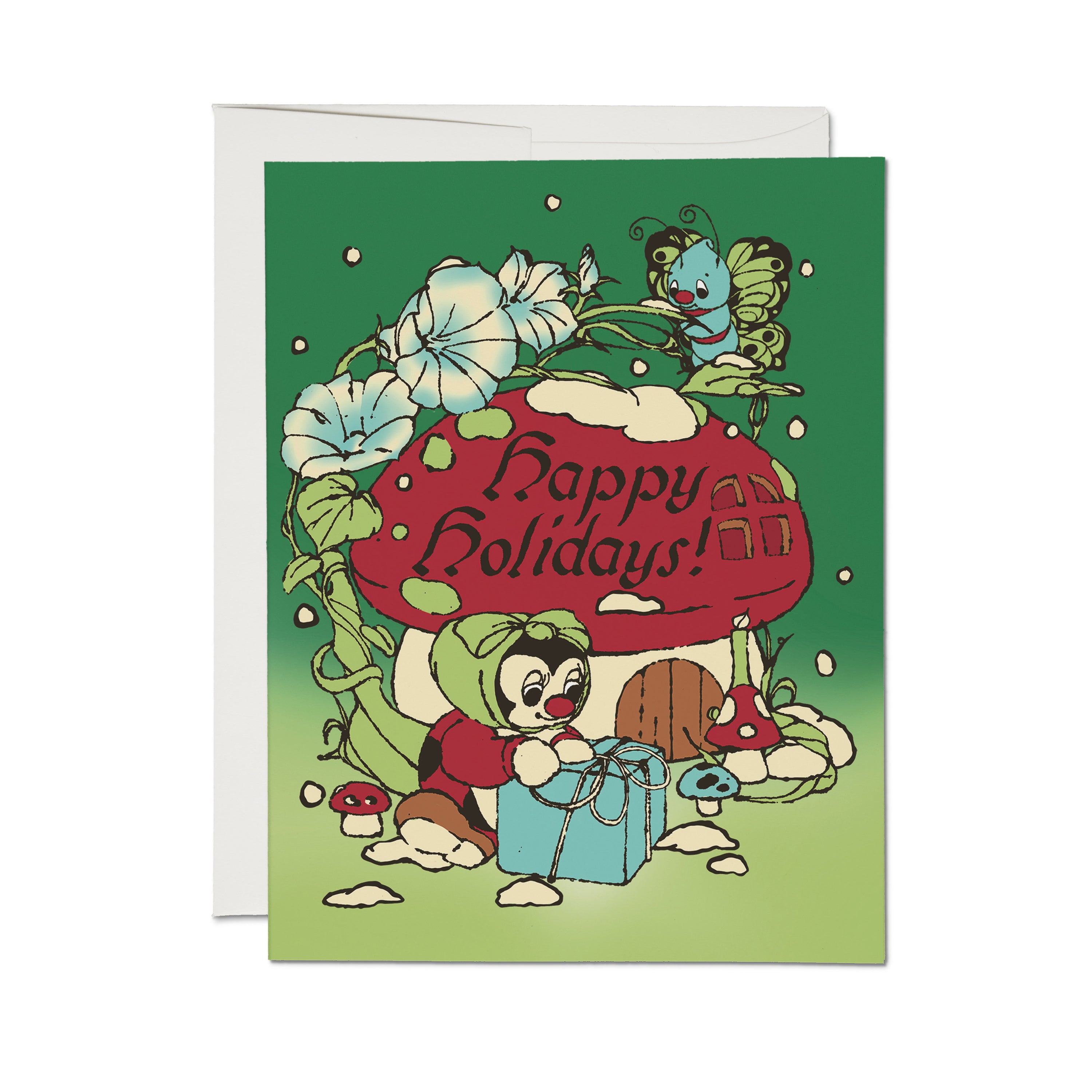 Bugs Holiday greeting card Single
