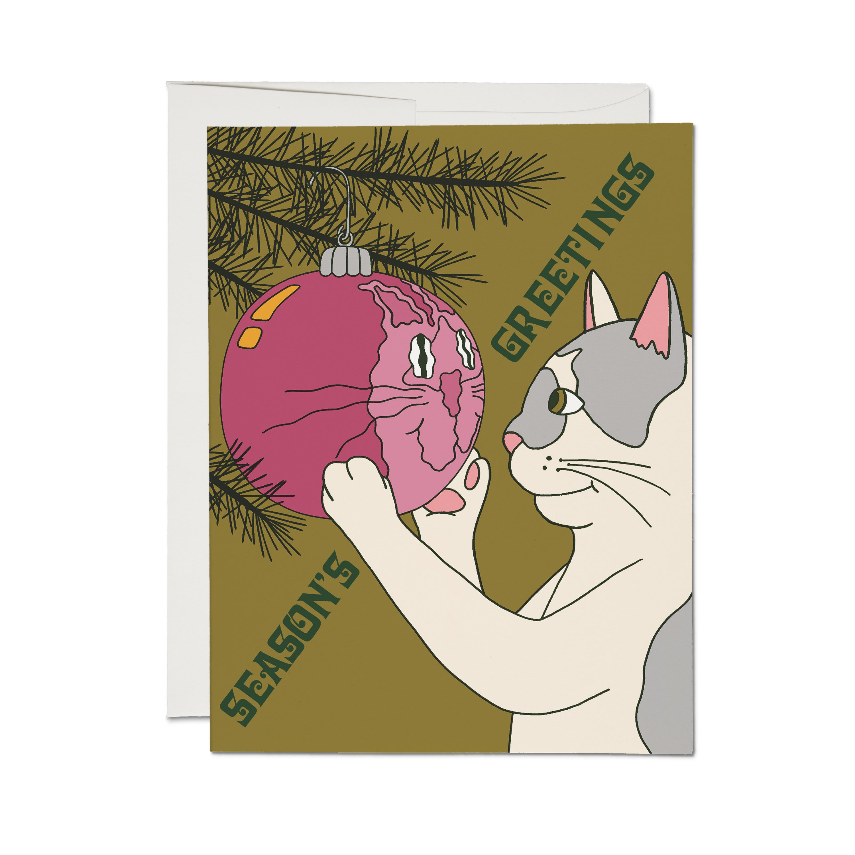Reflections greeting card Single