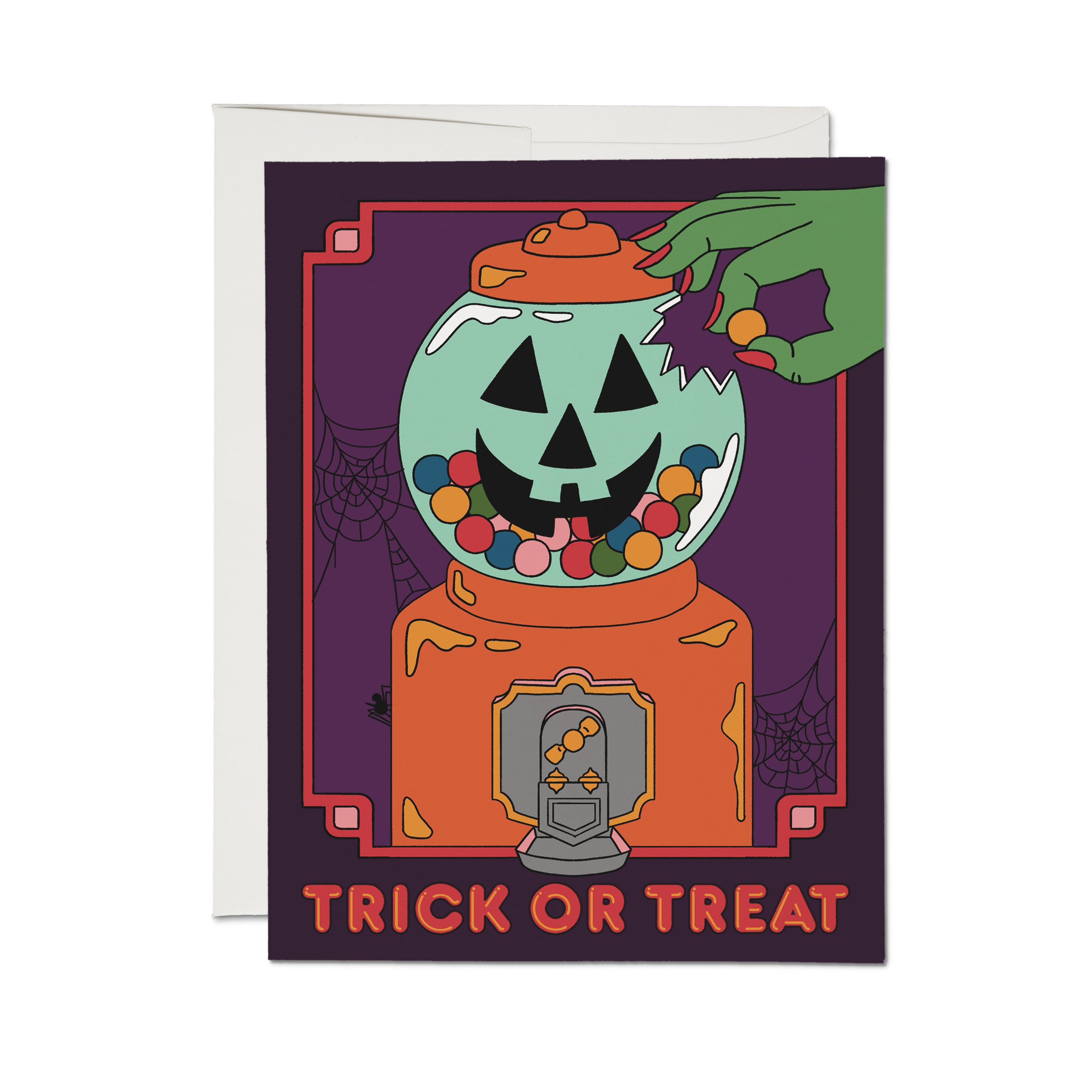 Spooky Treats greeting card Single