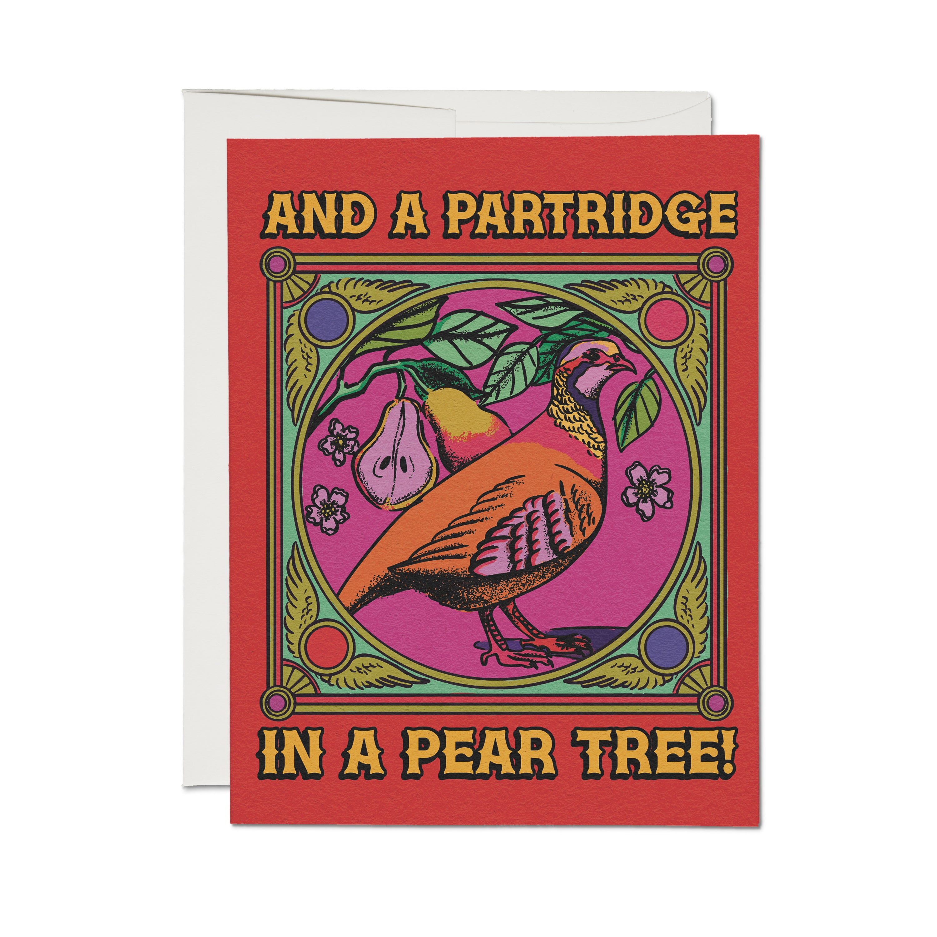 12 Days of Christmas greeting card Single