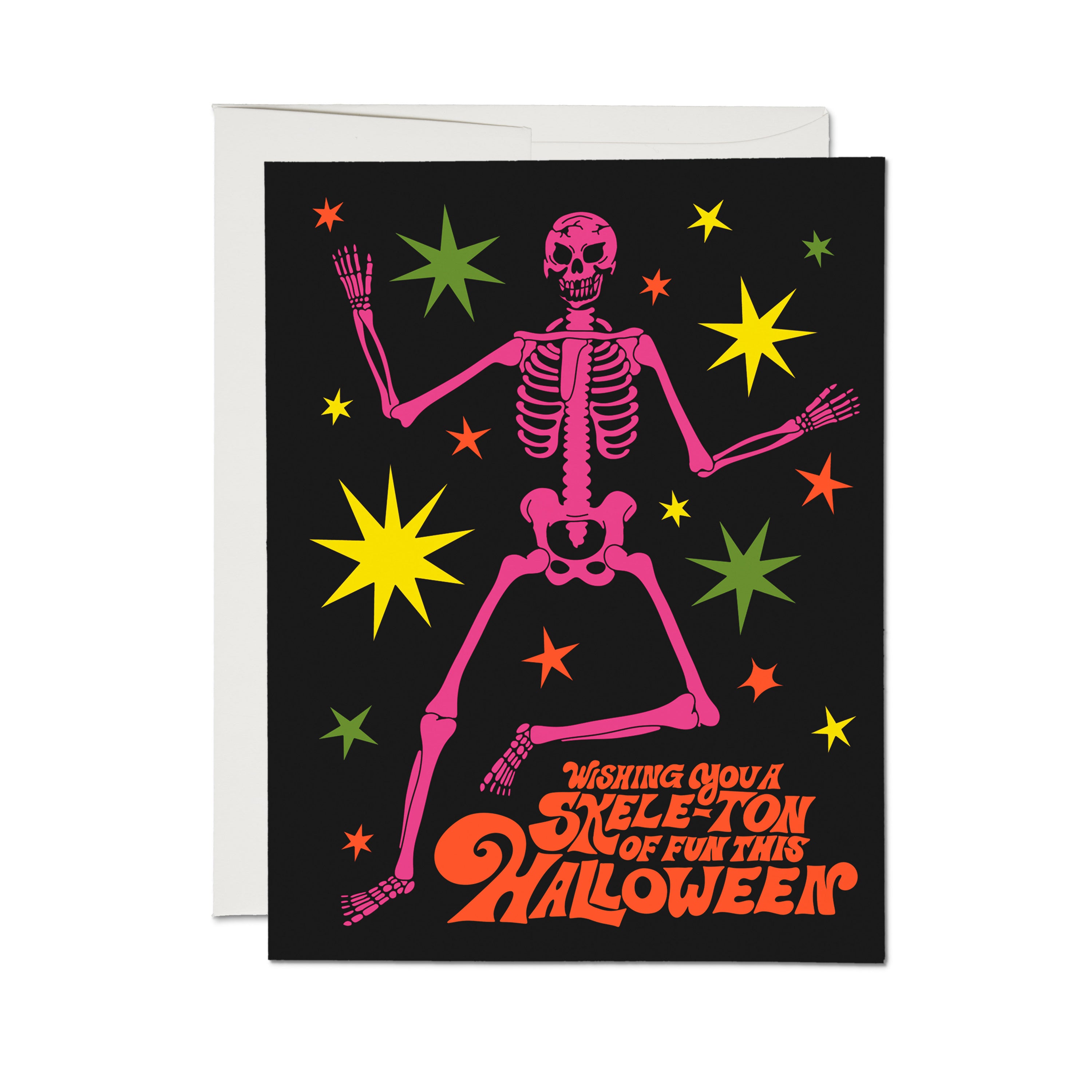 Skeleton Fun greeting card Single