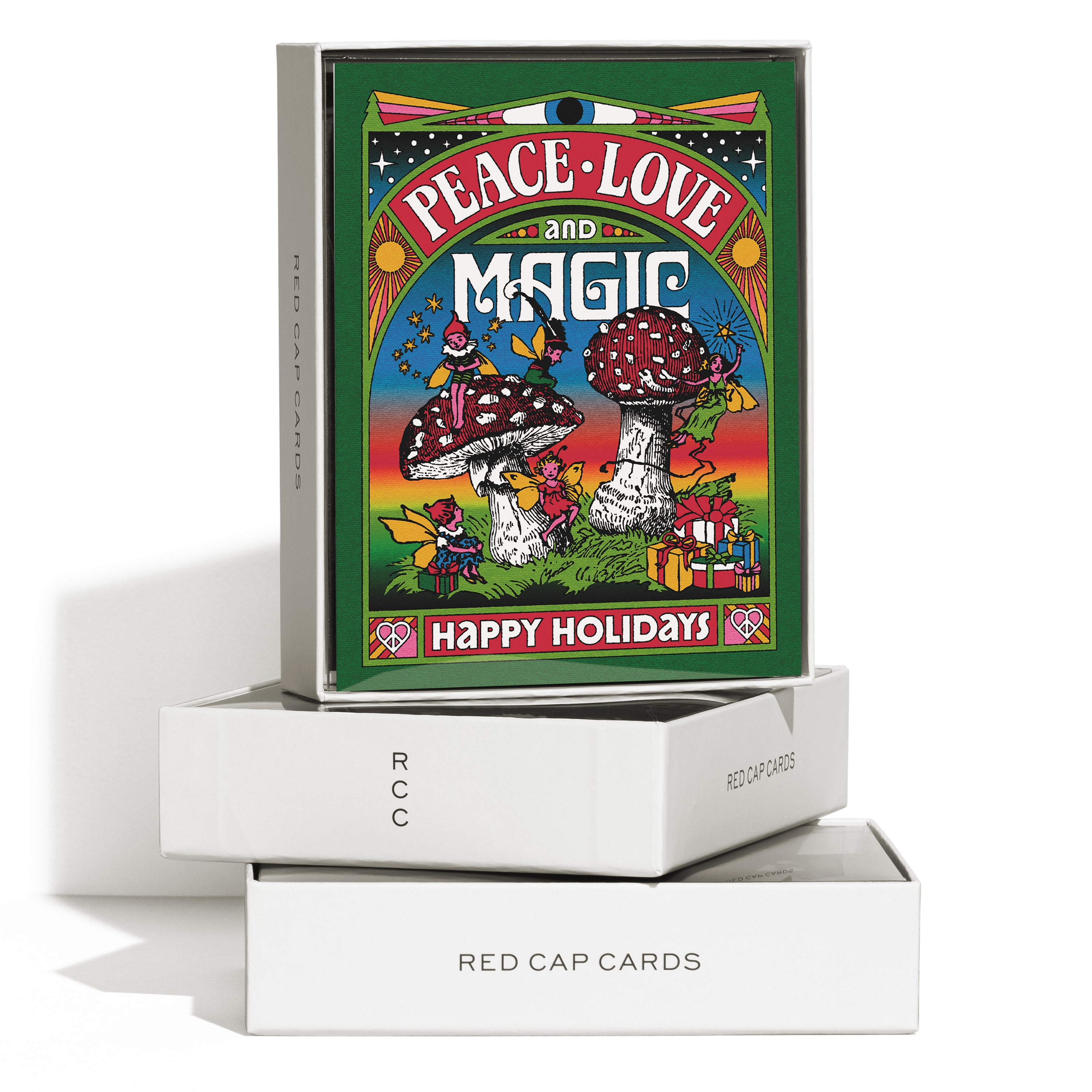 Peace Love Magic greeting card