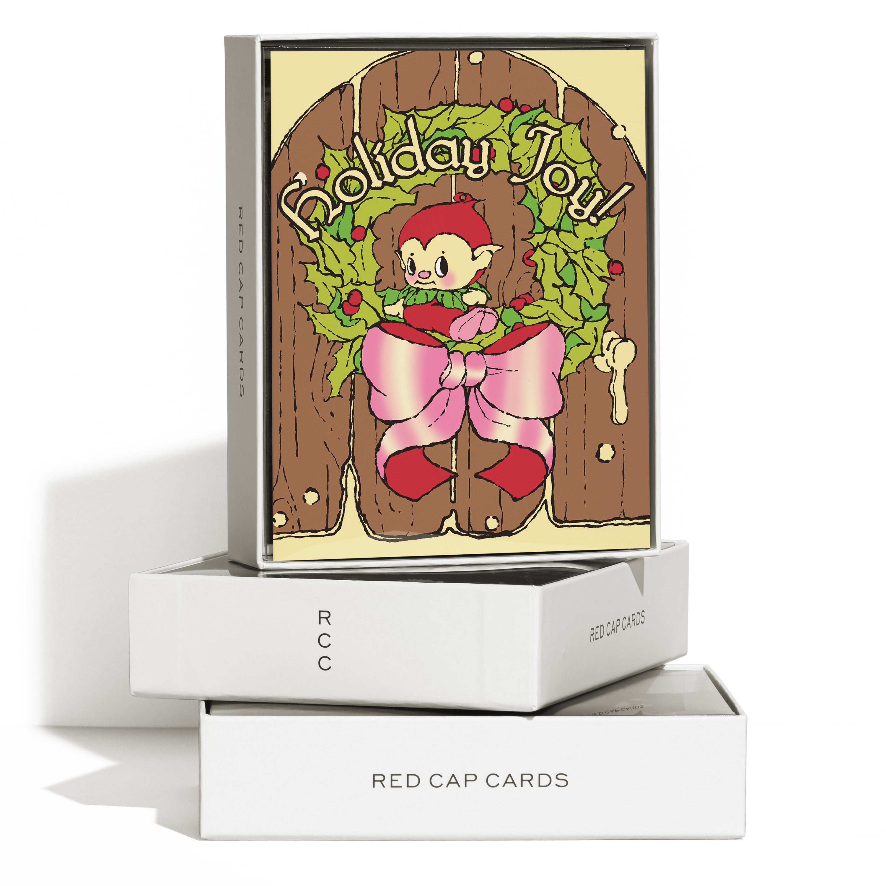 Holiday Elf greeting card