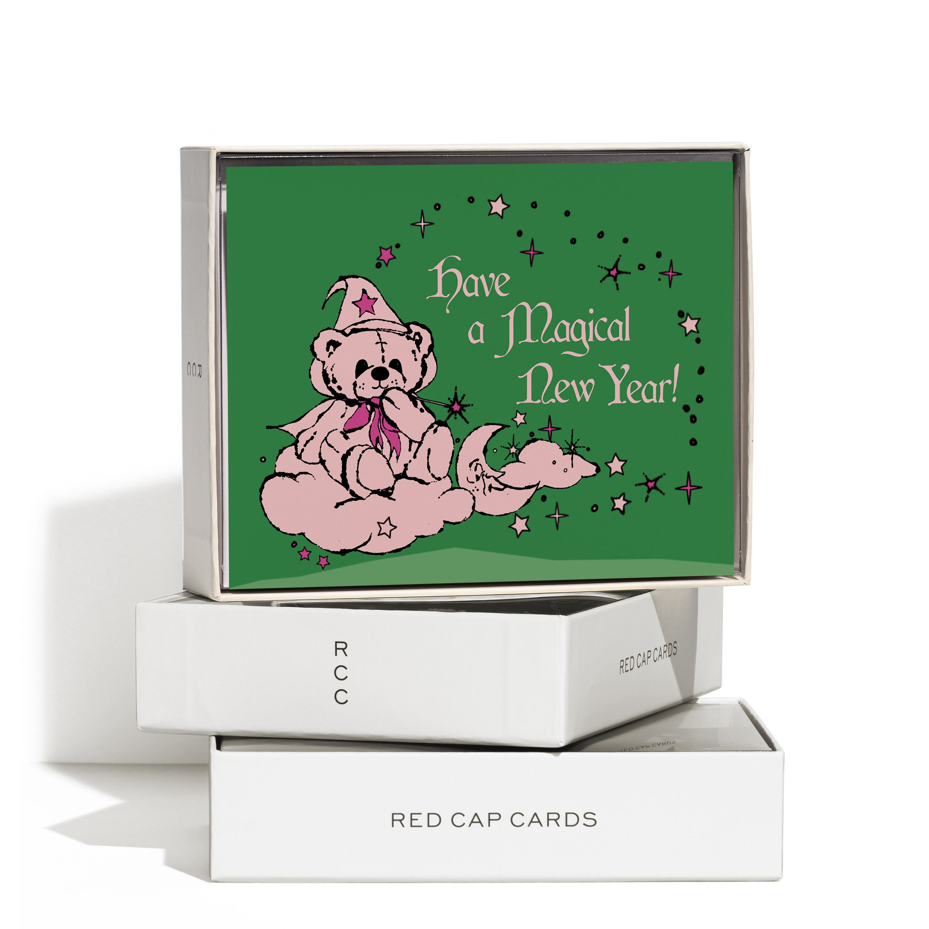 Beary New Year greeting card