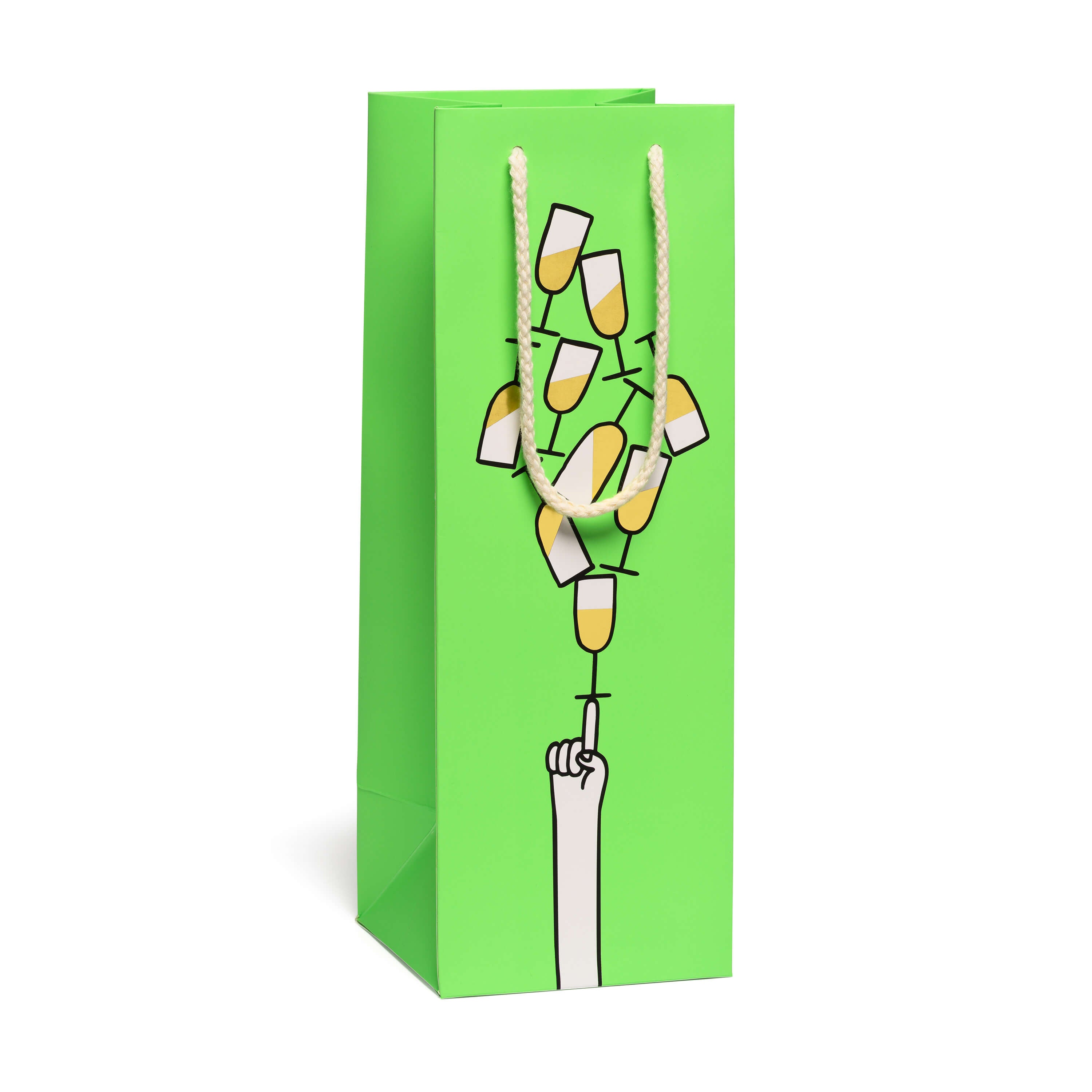 Balancing Glasses booze bag
