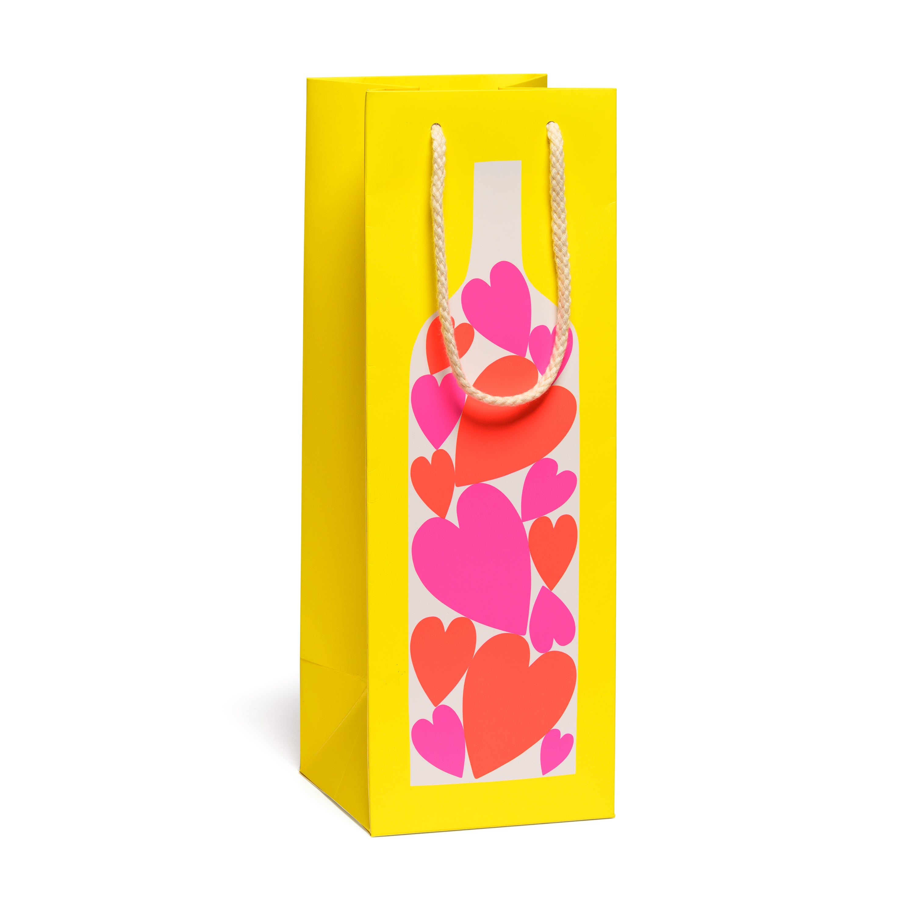 Bottle of Hearts booze bag