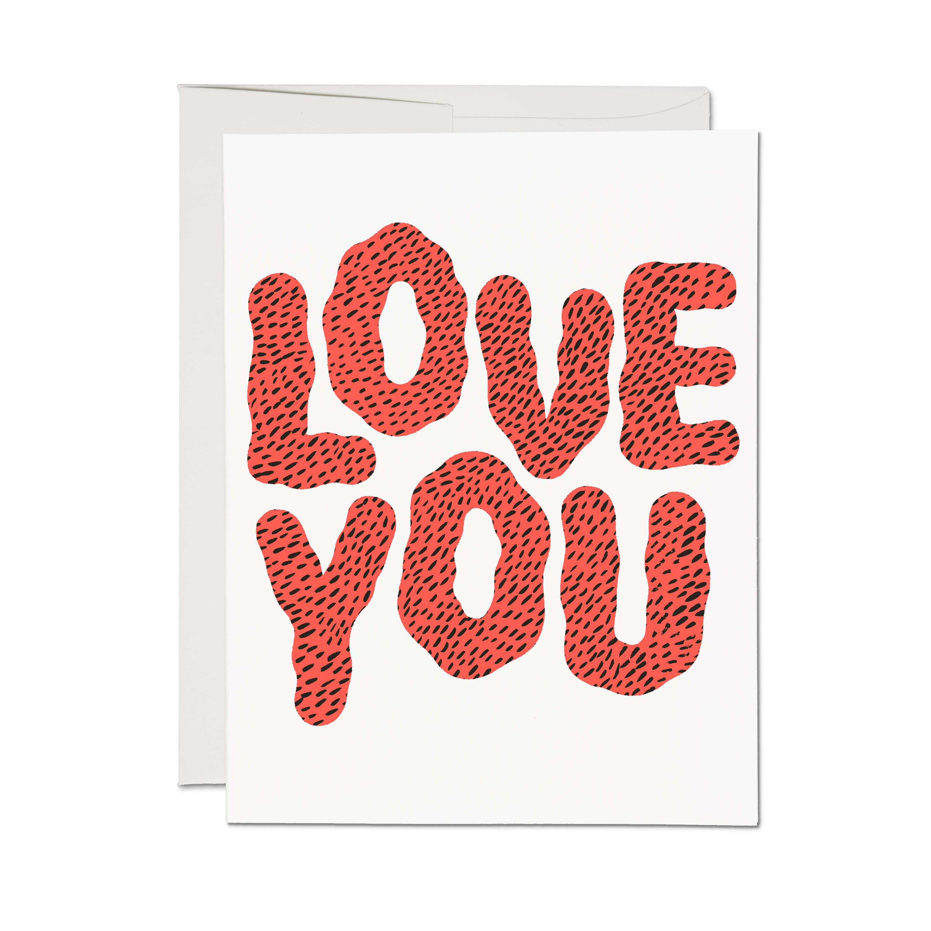 Spotted Love greeting card Single