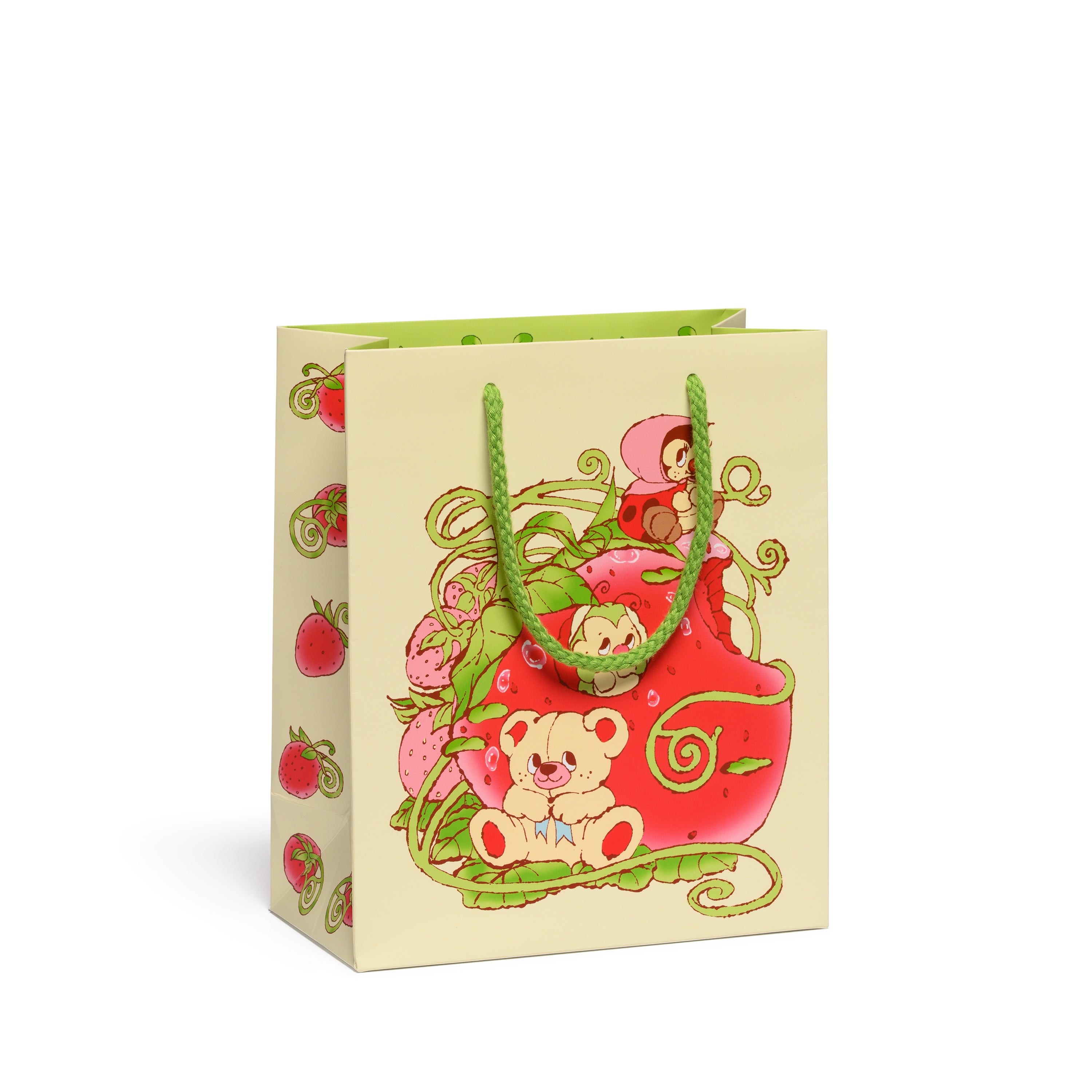 Strawberry Critters gift bags – Red Cap Cards
