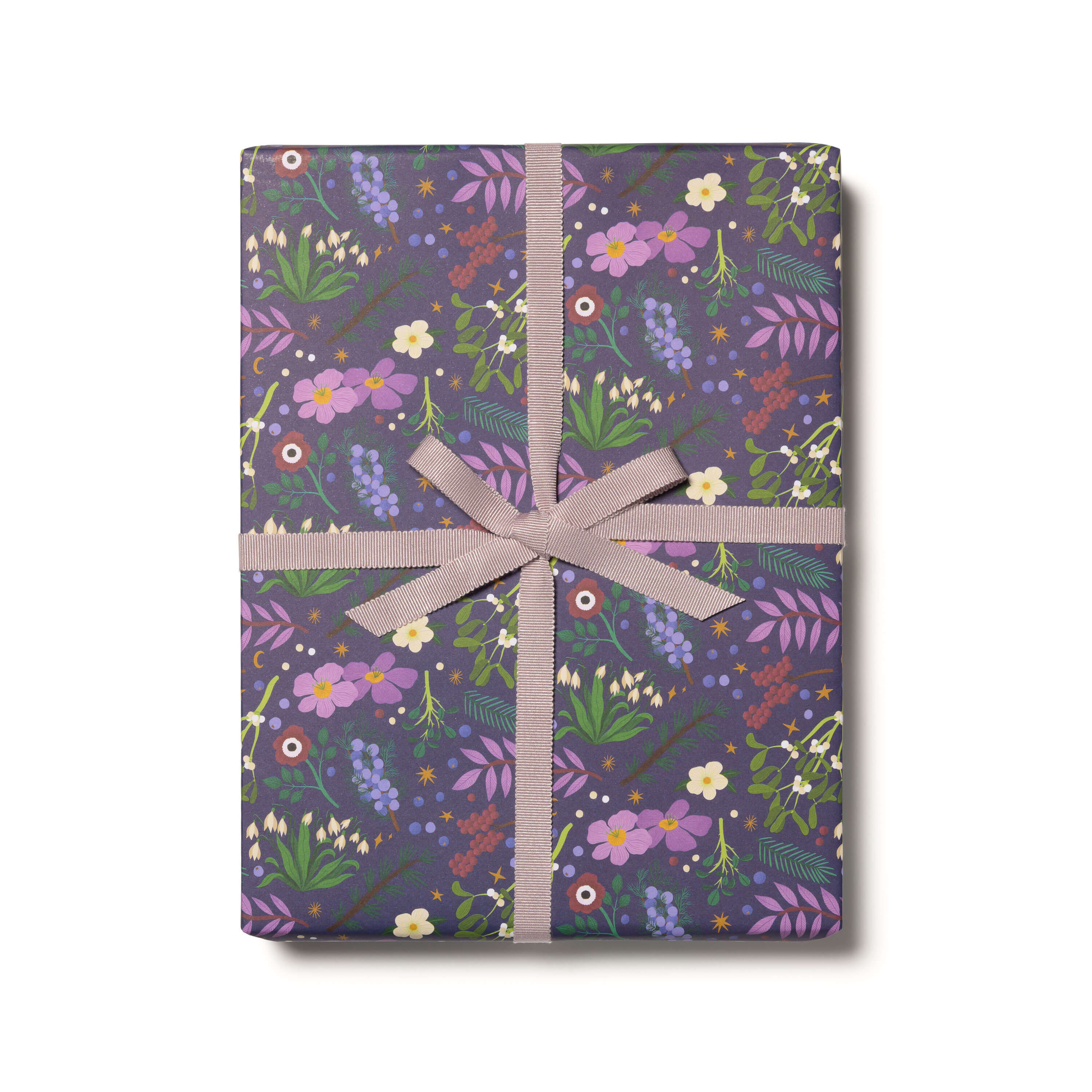Winter Botanicals wrapping paper Single