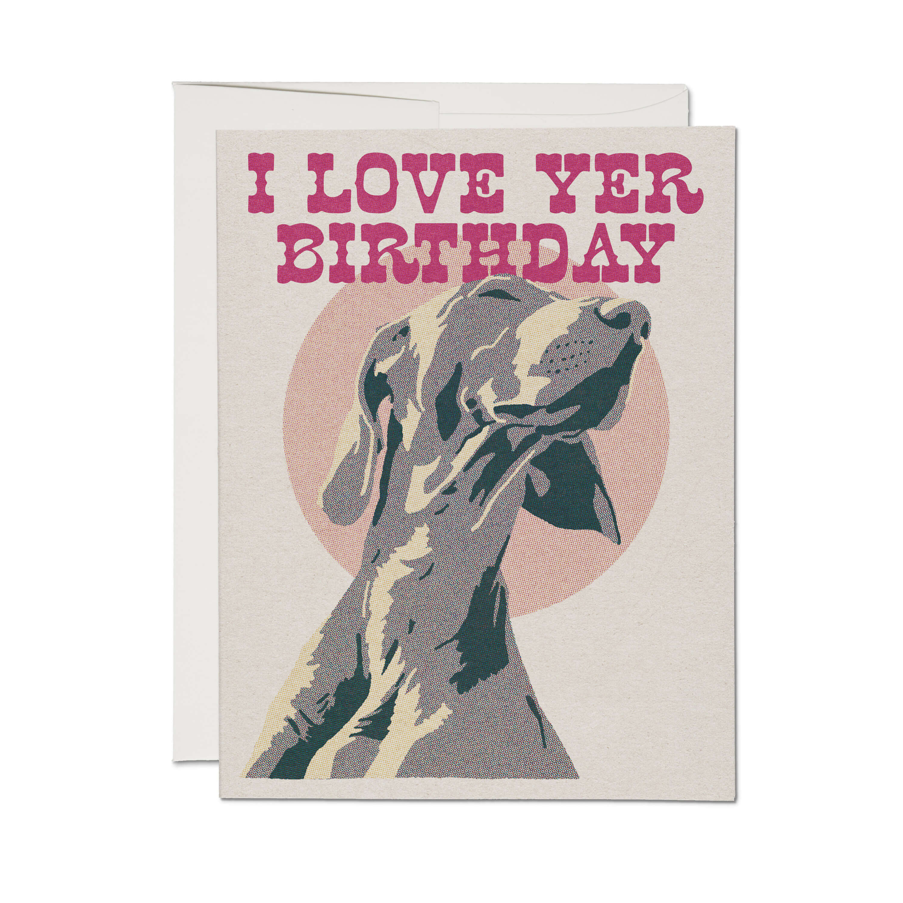 Yer Birthday greeting card Single