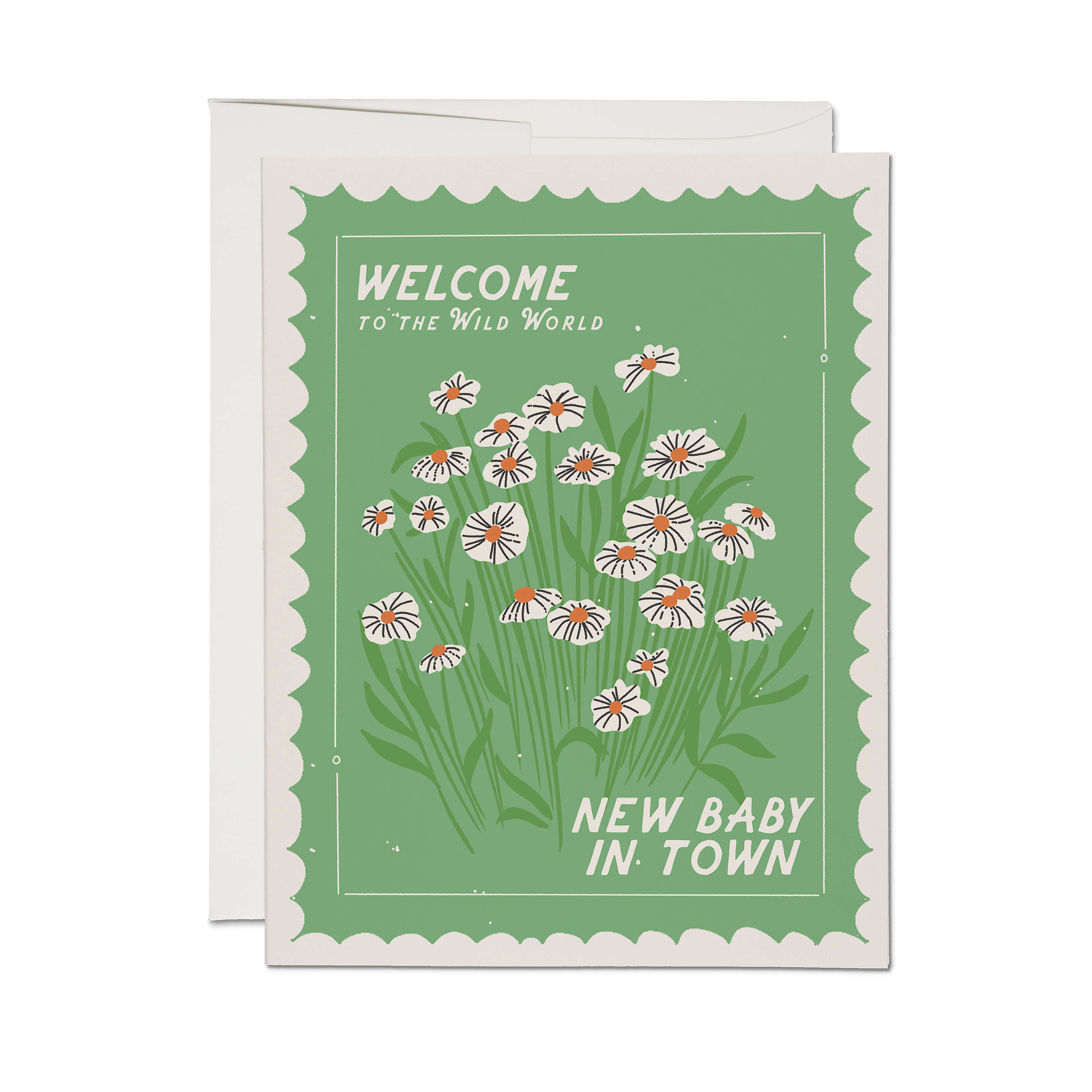 Wild World greeting card Single