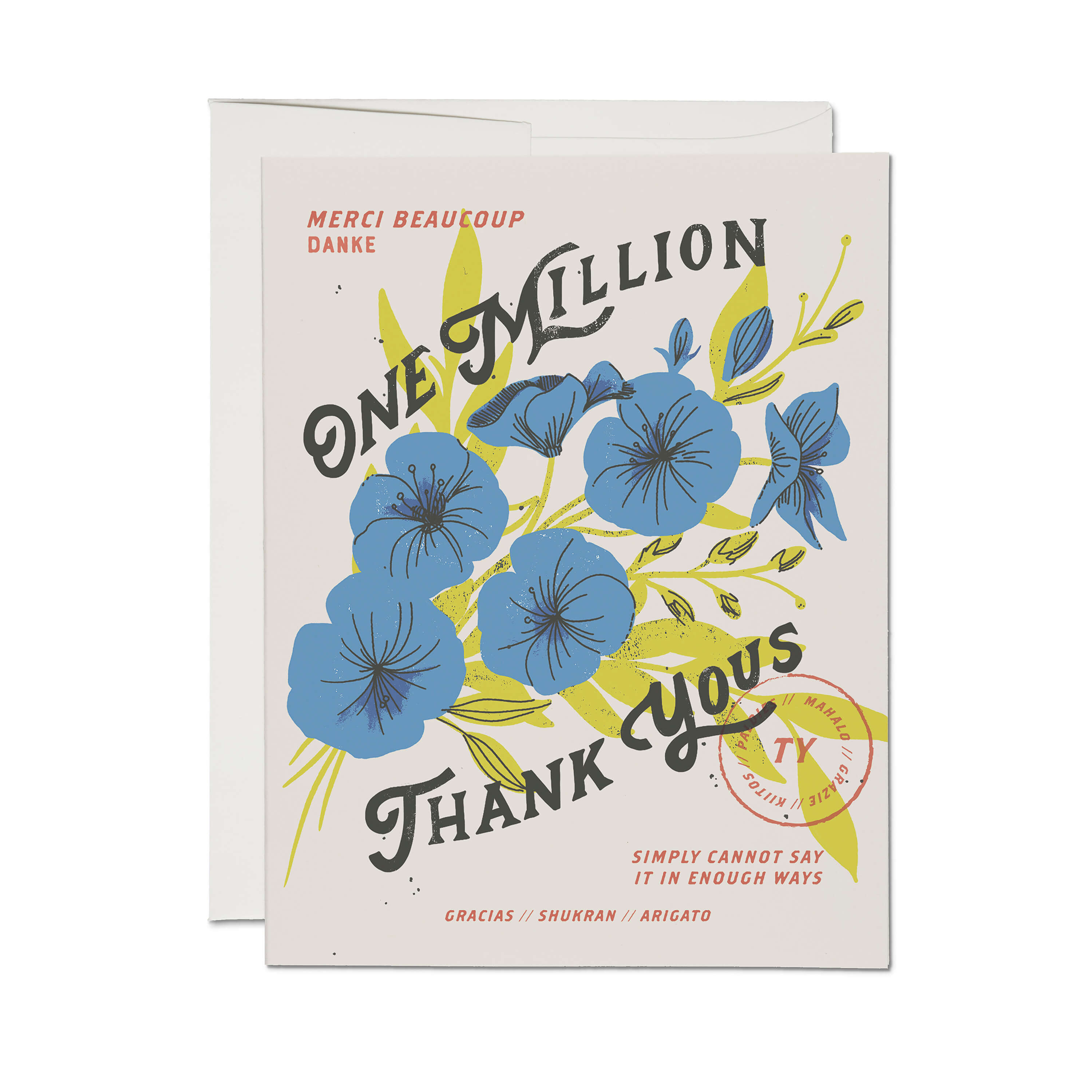 One Million greeting card Single