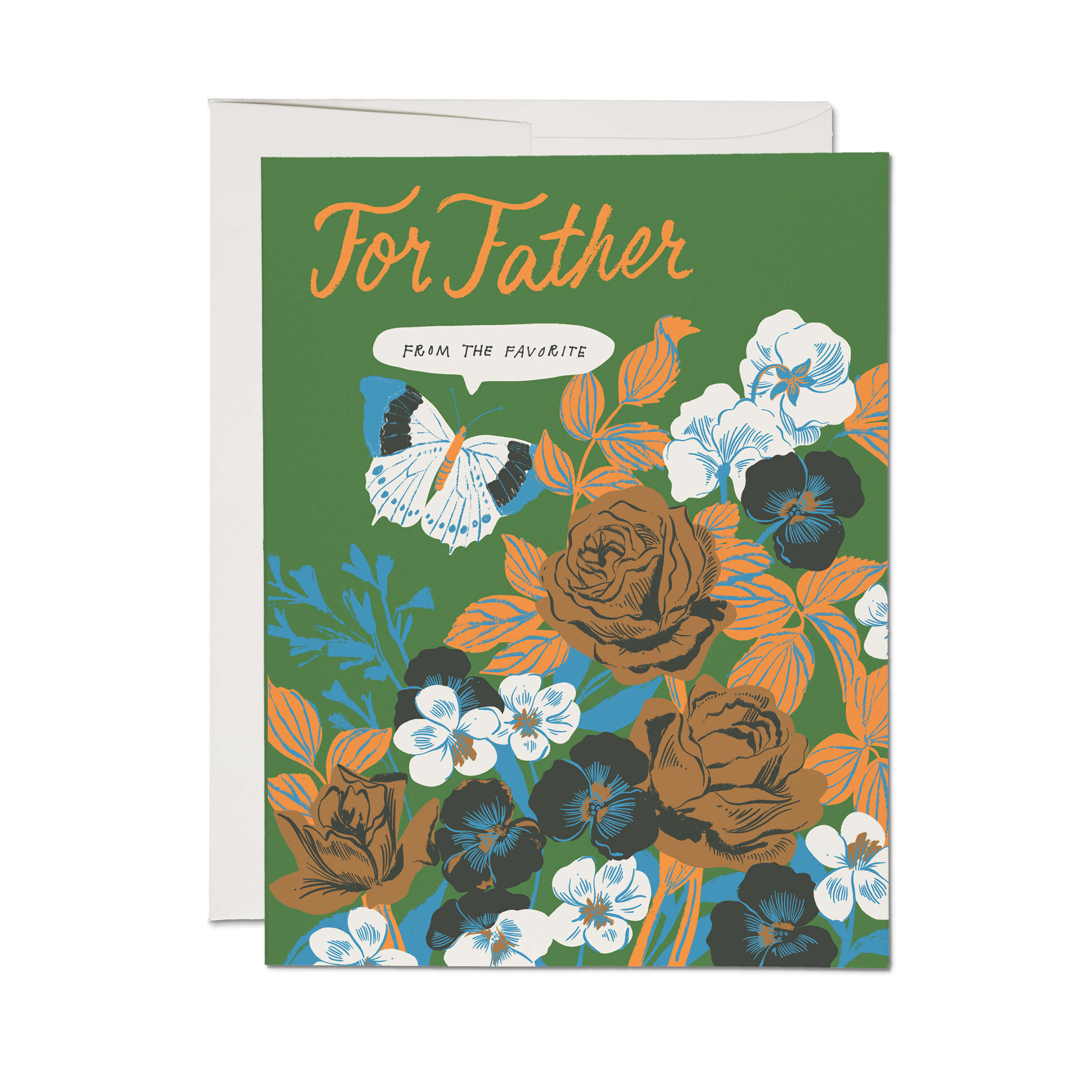 For Father greeting card Single
