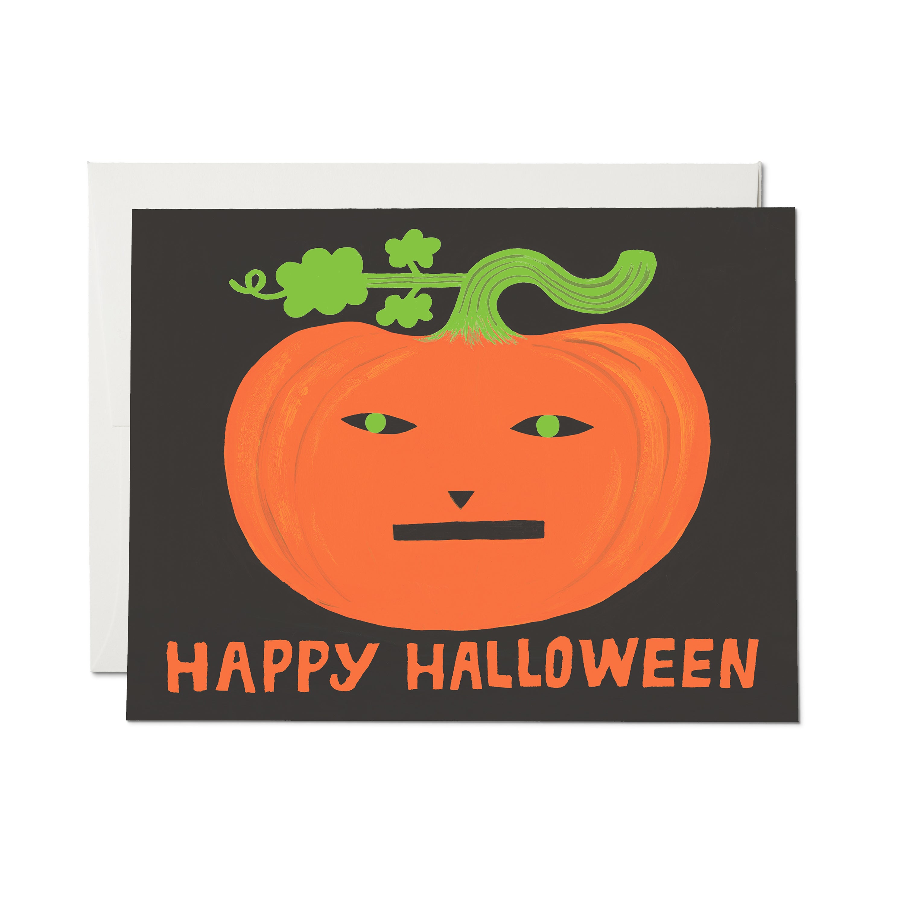 Jack-o'-Lantern greeting card