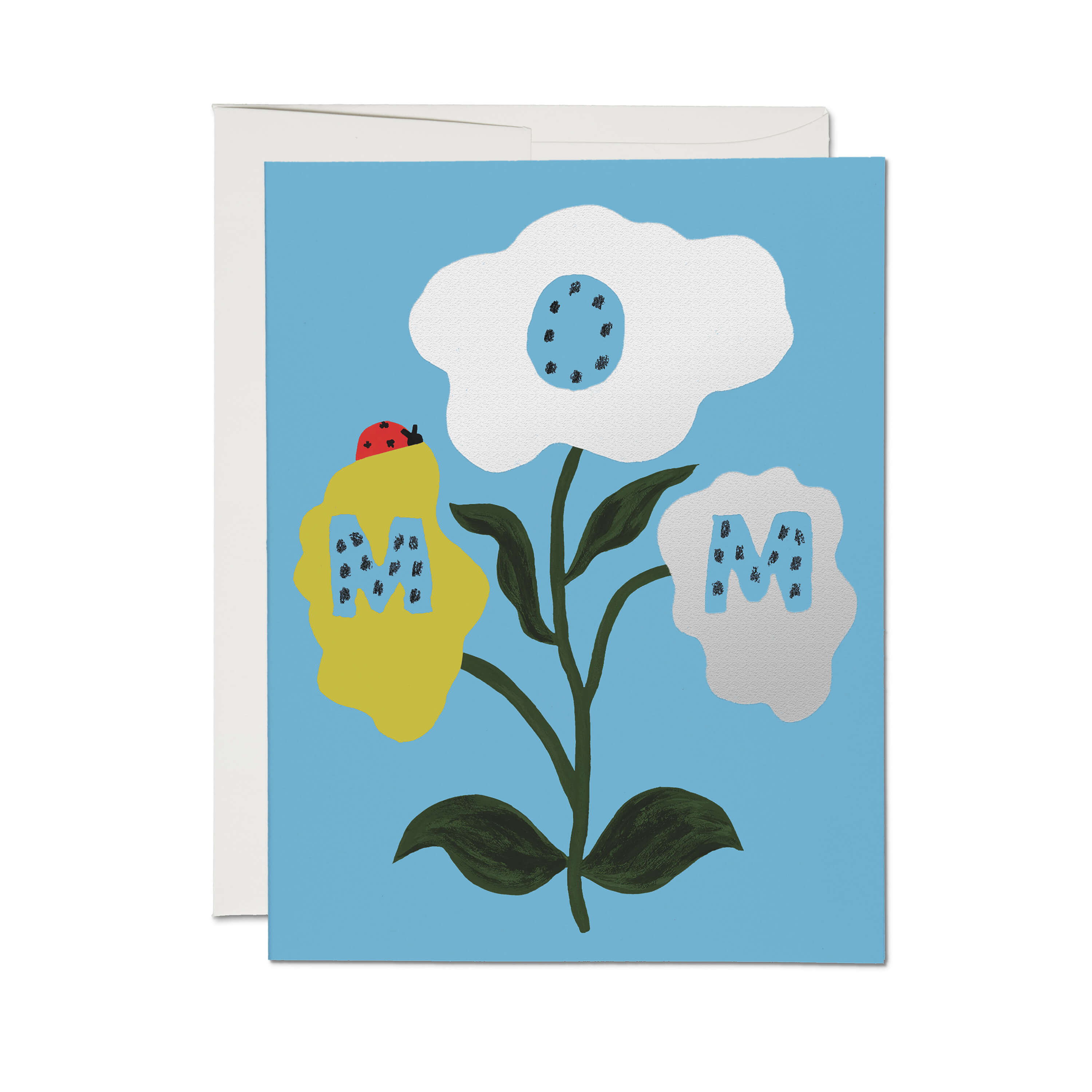 Mom in Bloom greeting card Single