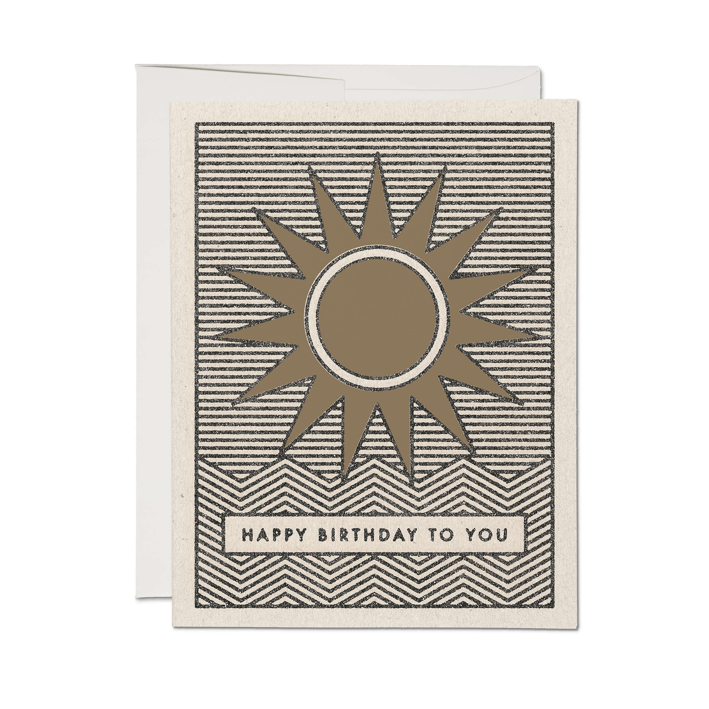 Sunshine Birthday greeting card Single