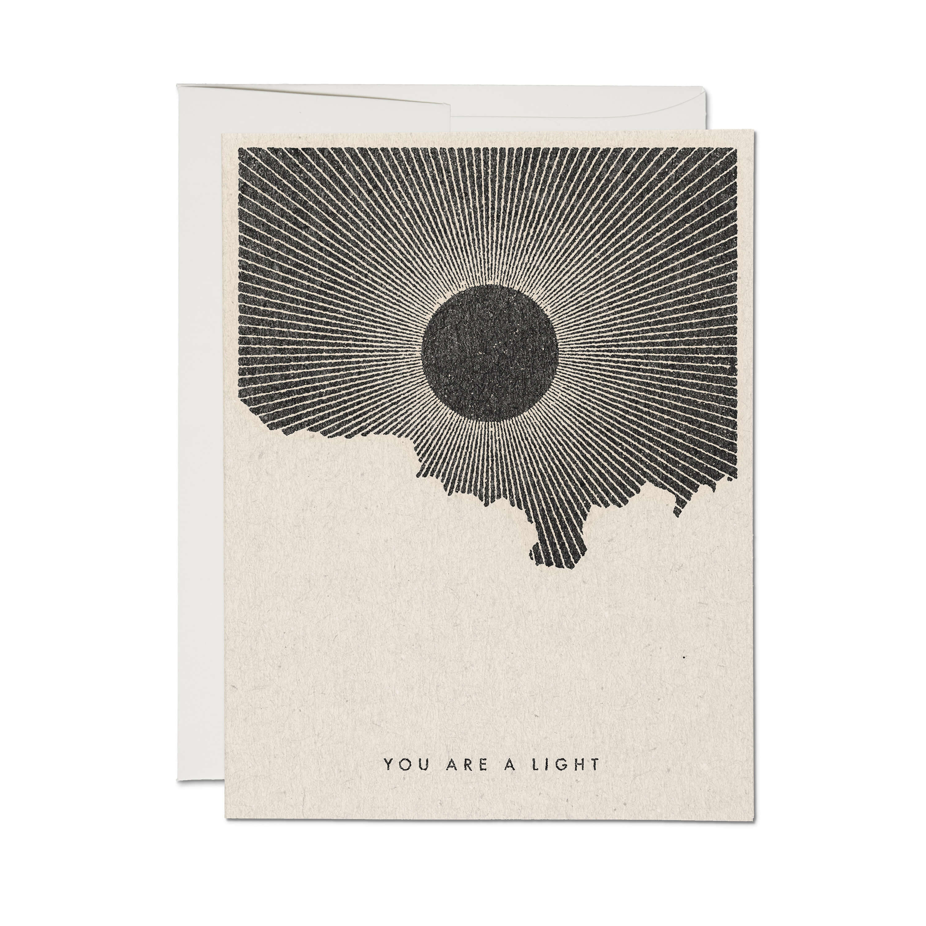 You Are a Light greeting card Single