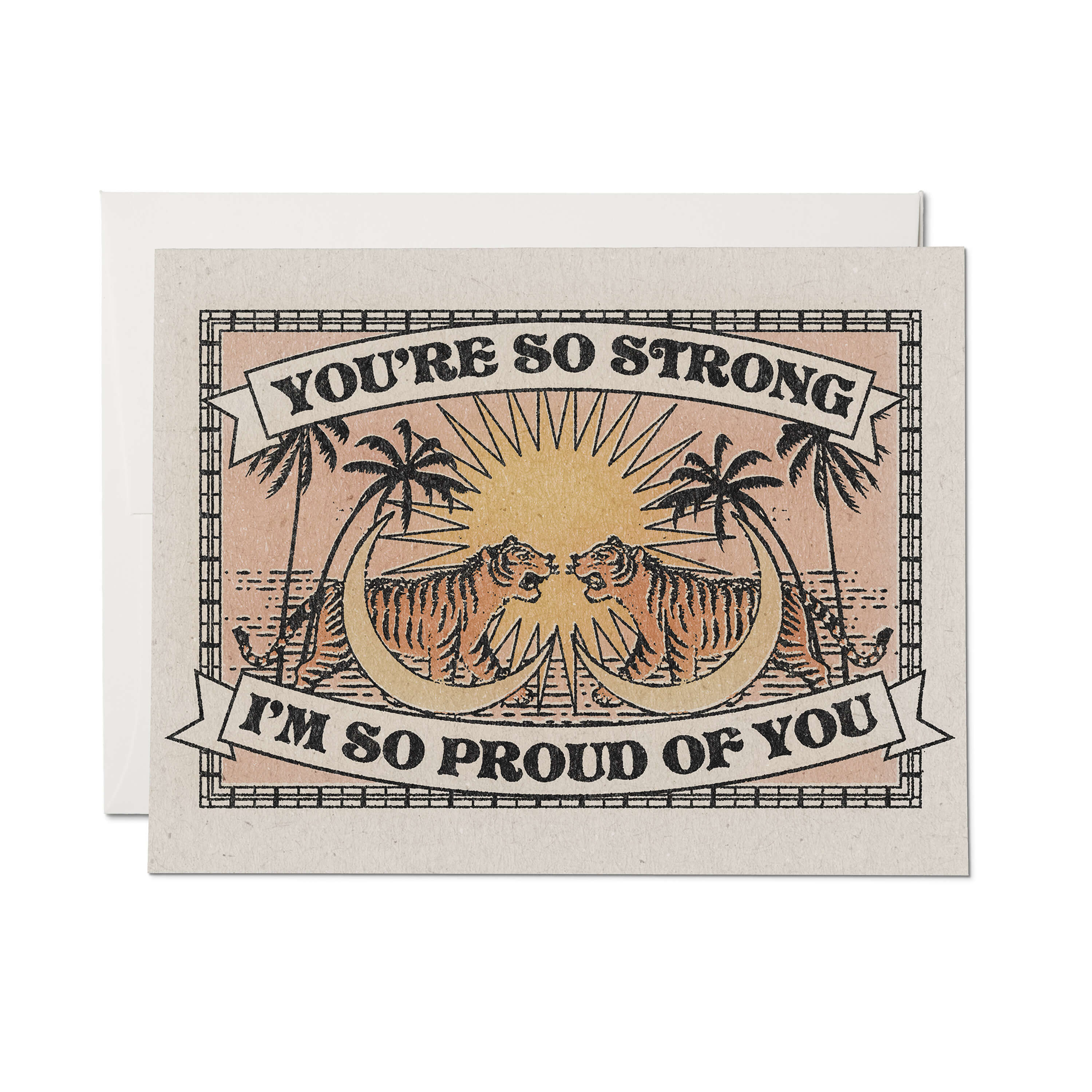 You're So Strong greeting card Single