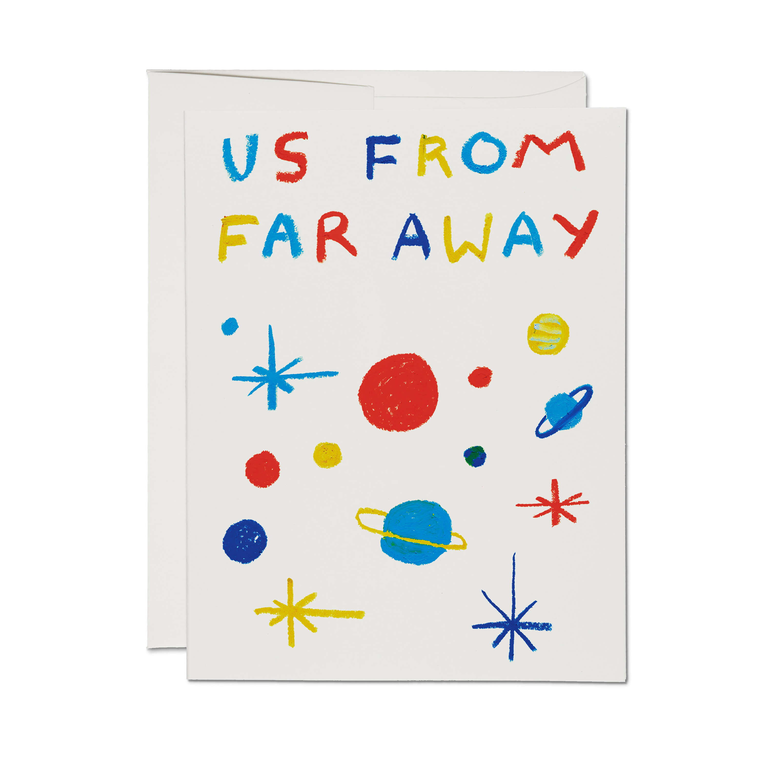 Far Away greeting card Single