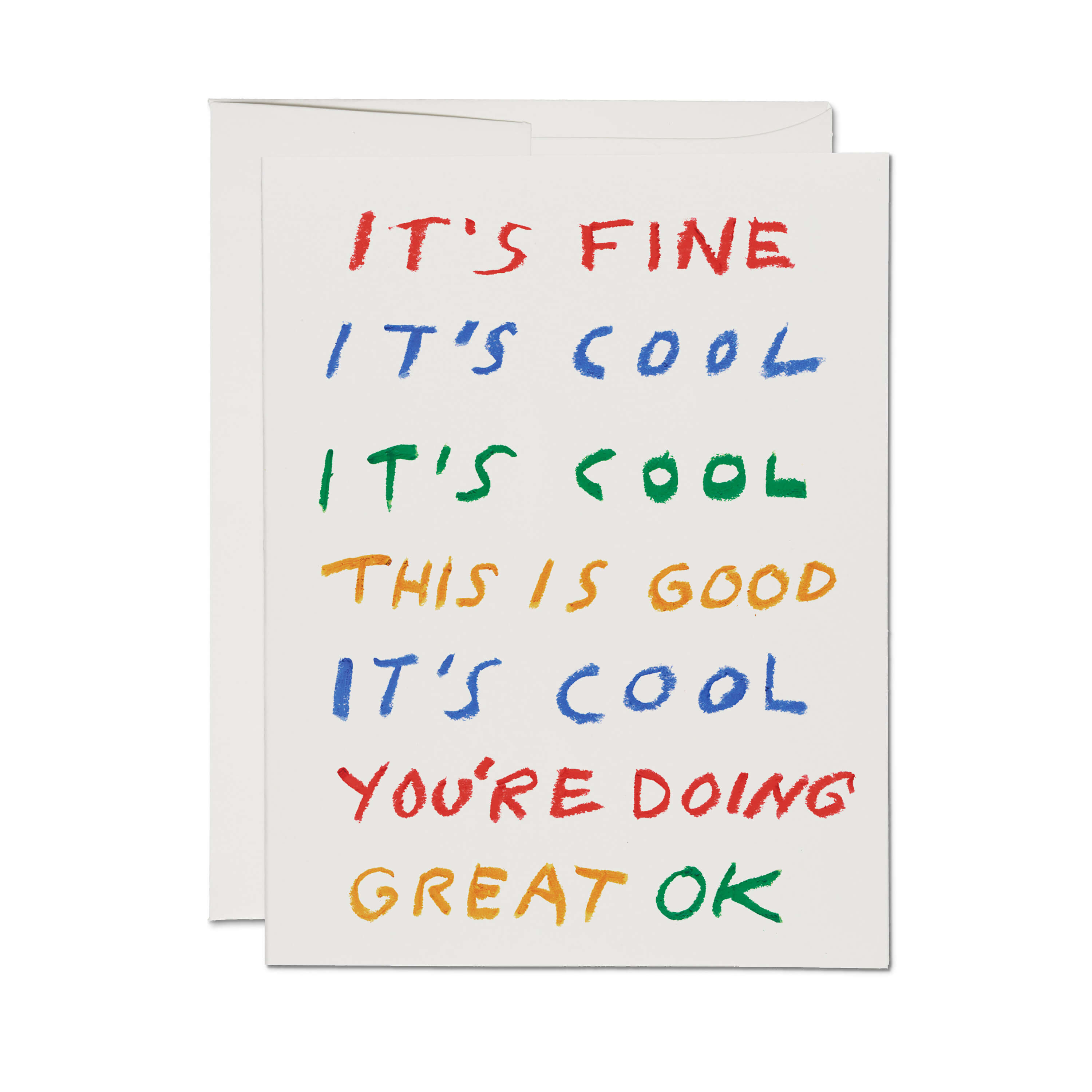 This Is Good greeting card Single
