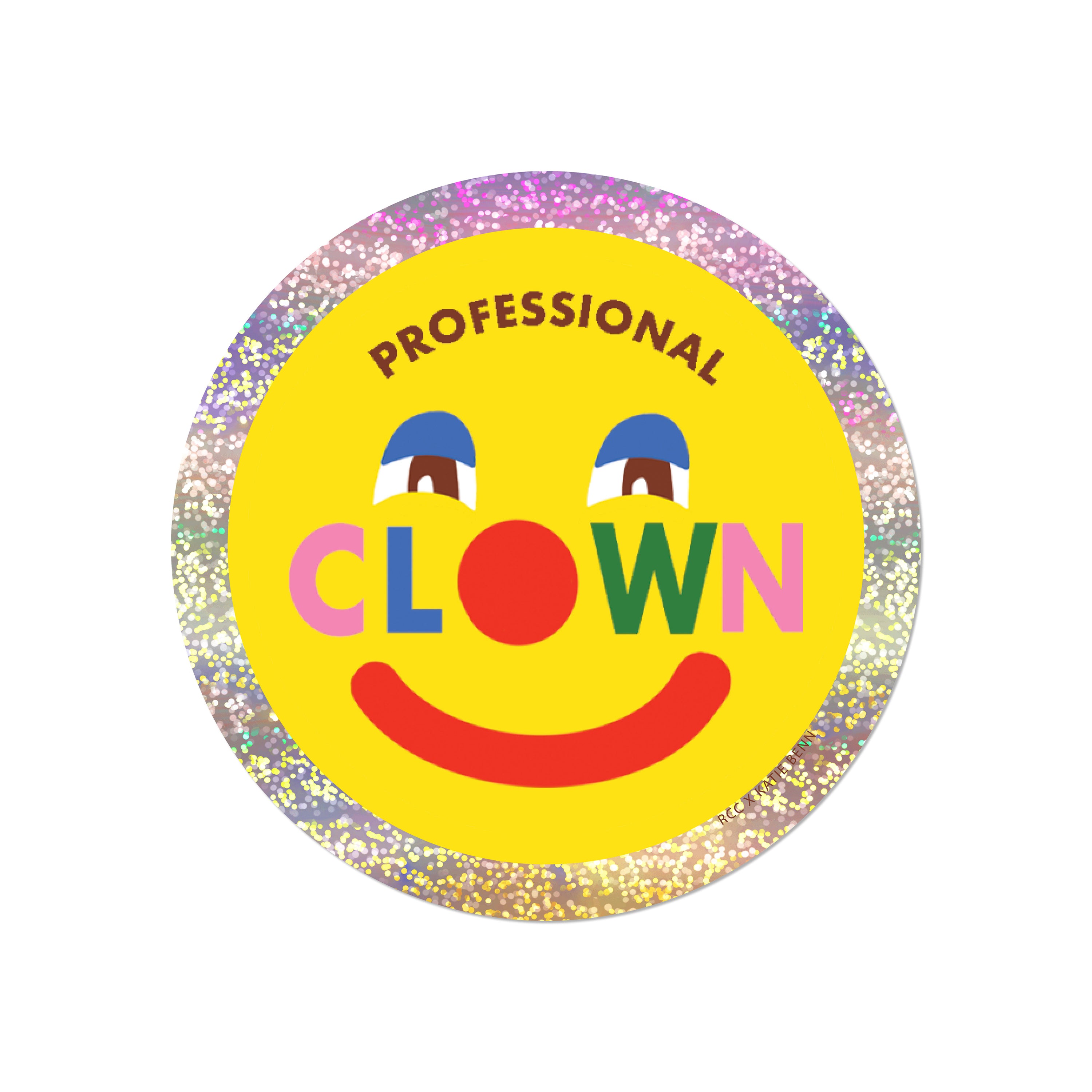Professional Clown sticker