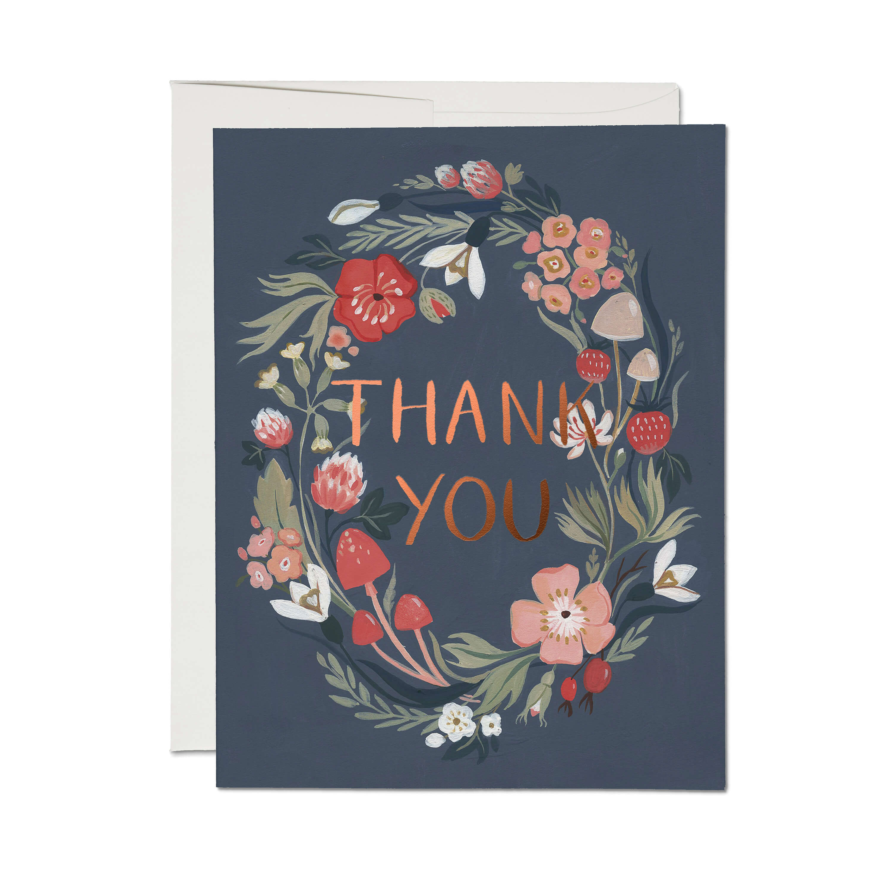 Forest Blue greeting card Single