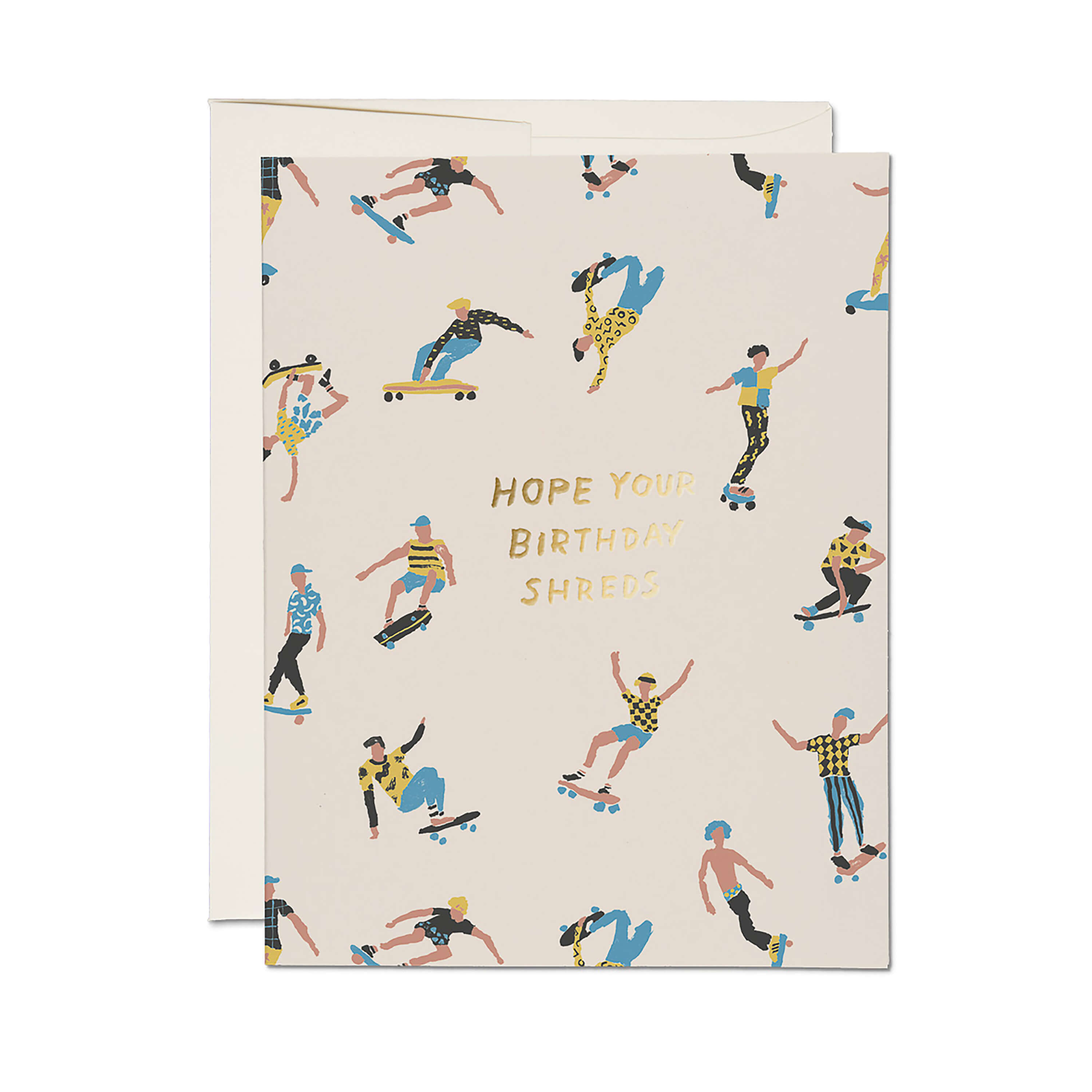 Shreds greeting card BOXED SET OF 8