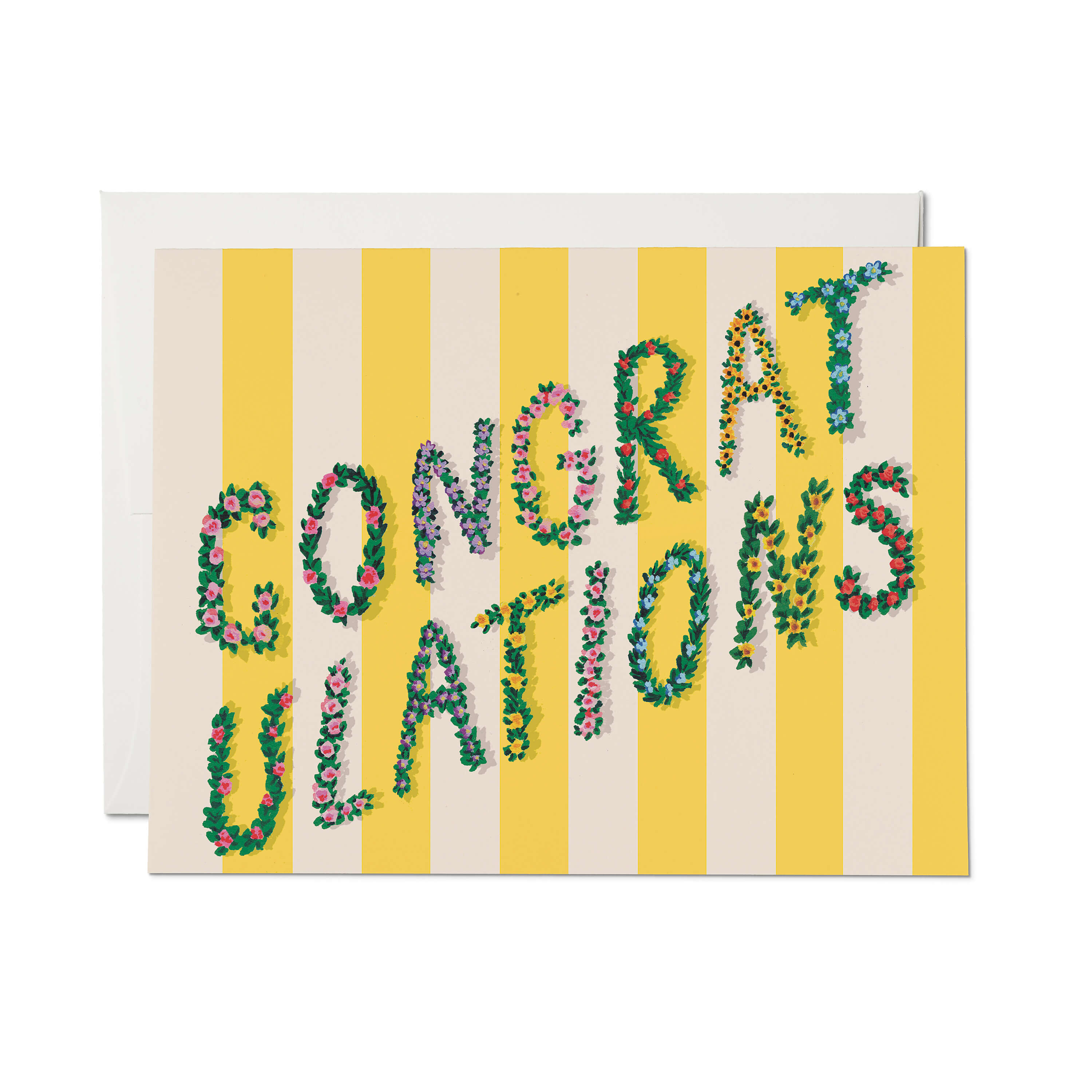 Yellow Stripes Congrats SINGLE