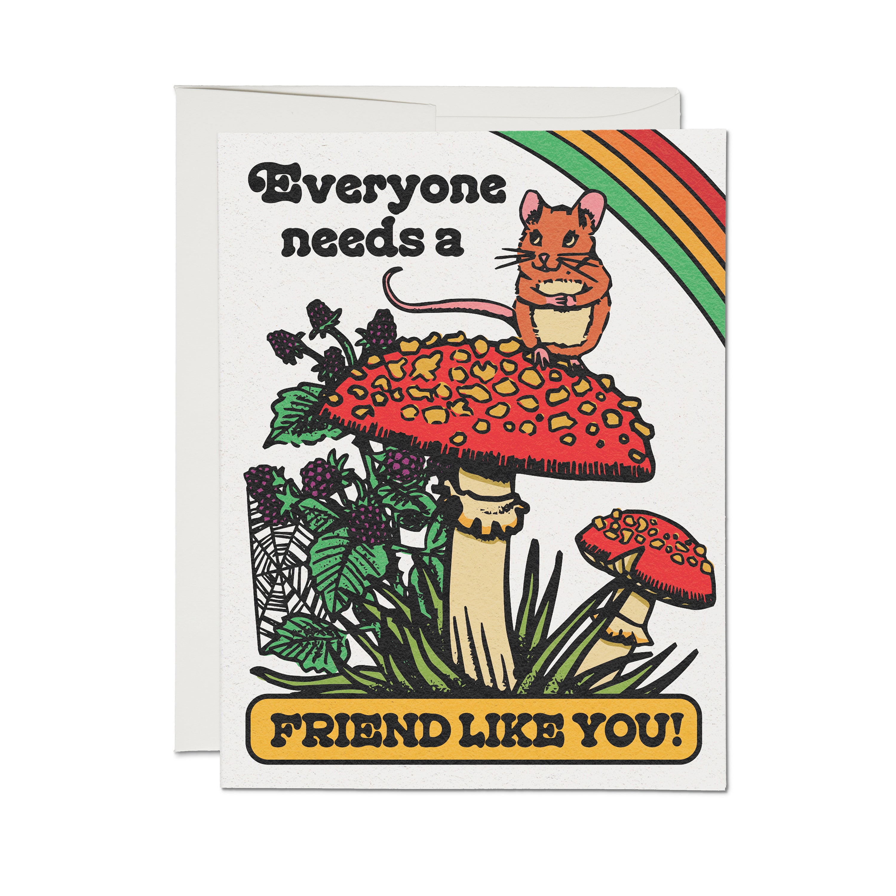 Mouse Friends greeting card Single