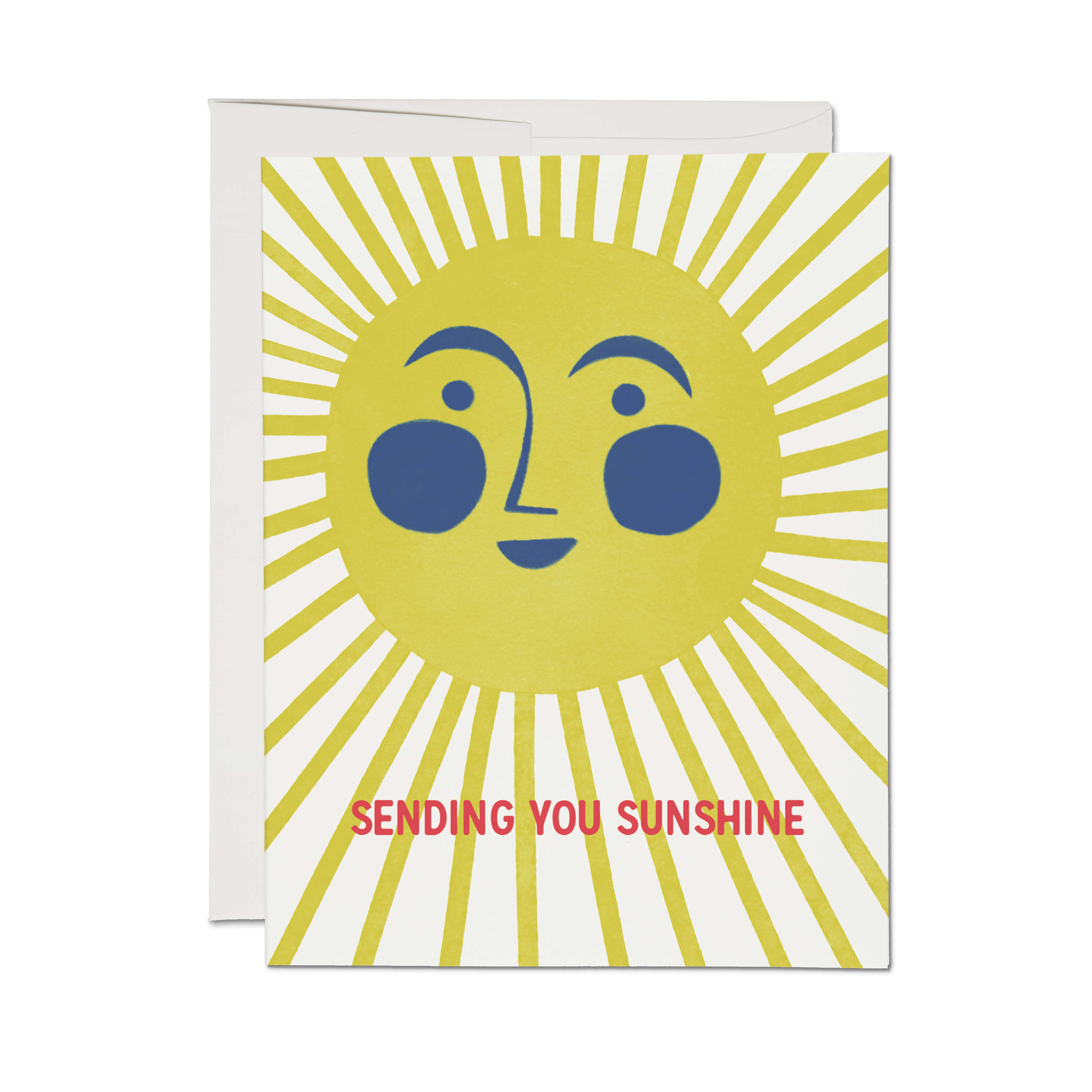Big Sunshine greeting card Single