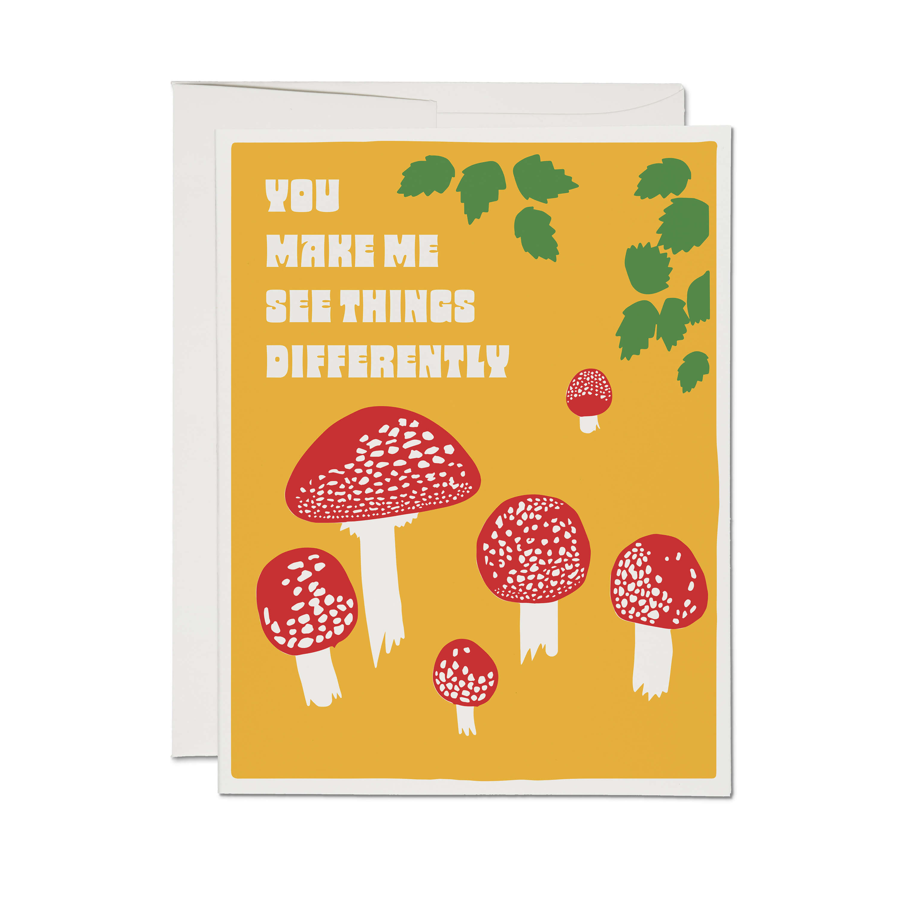 Wonderland greeting card Single