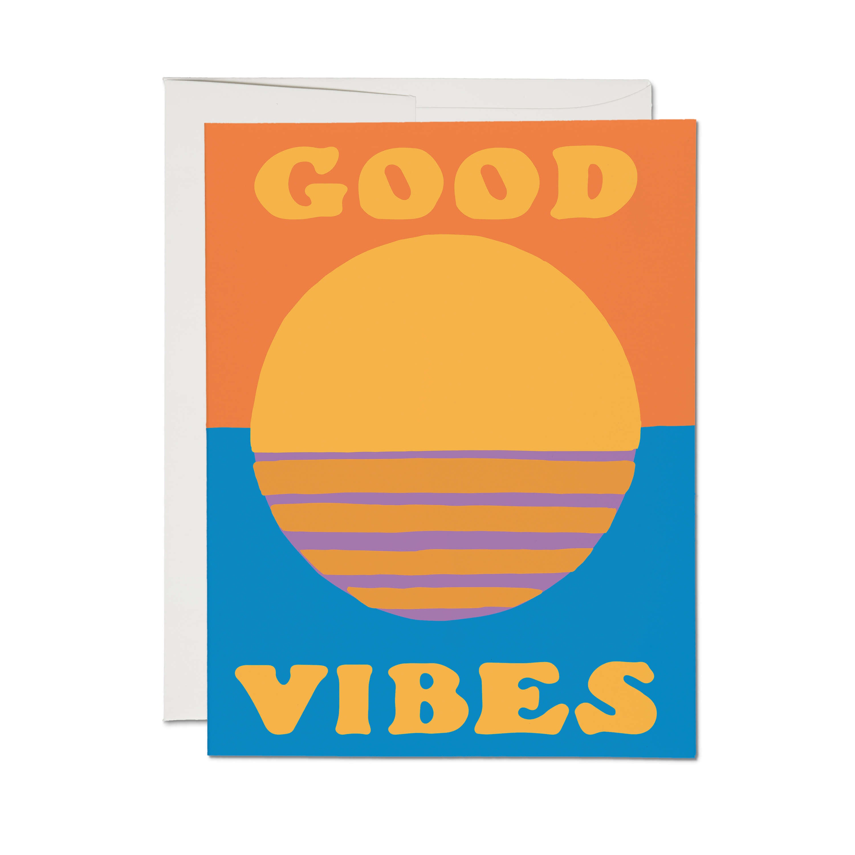 Sunny Vibes greeting card Single