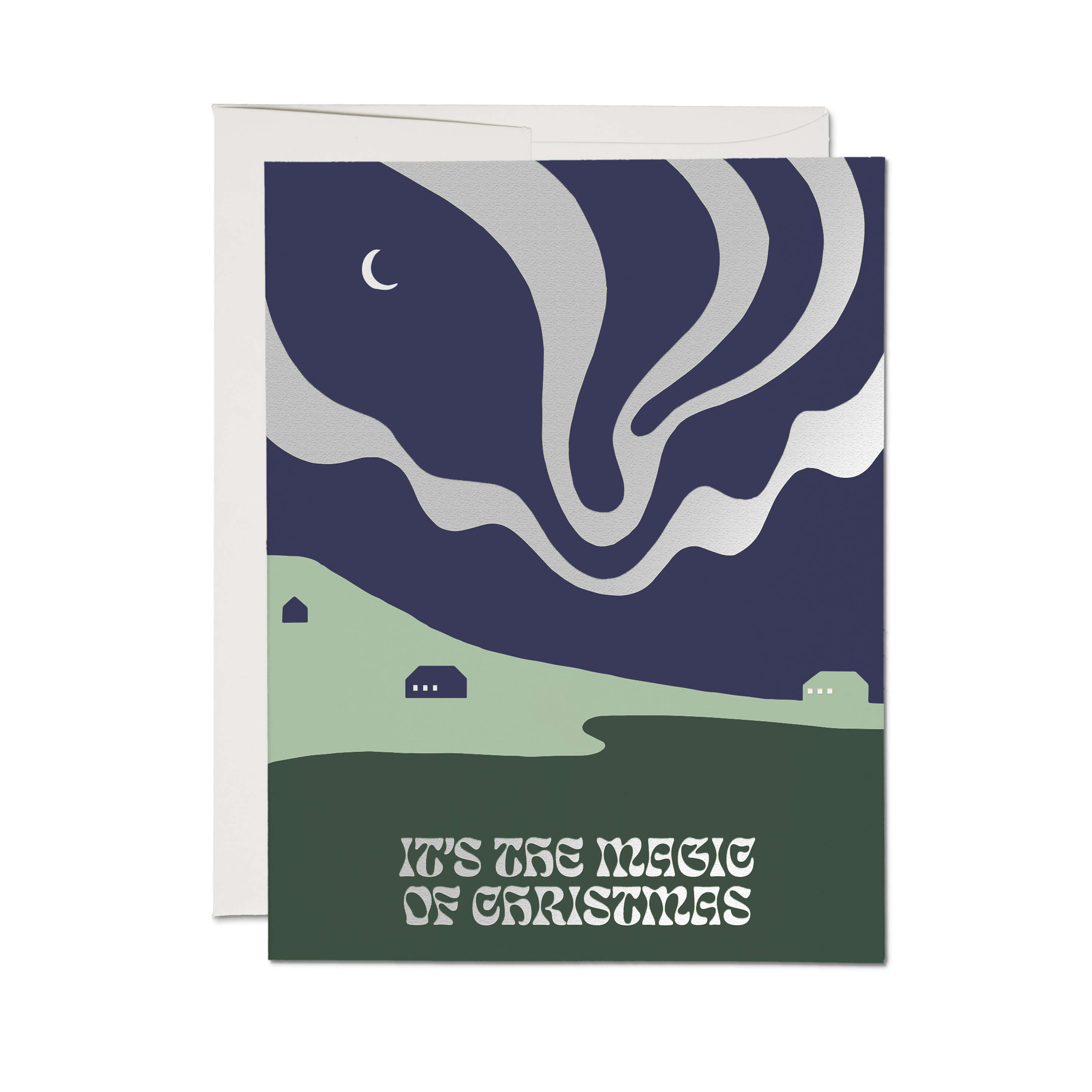 Magic of Christmas greeting card Single