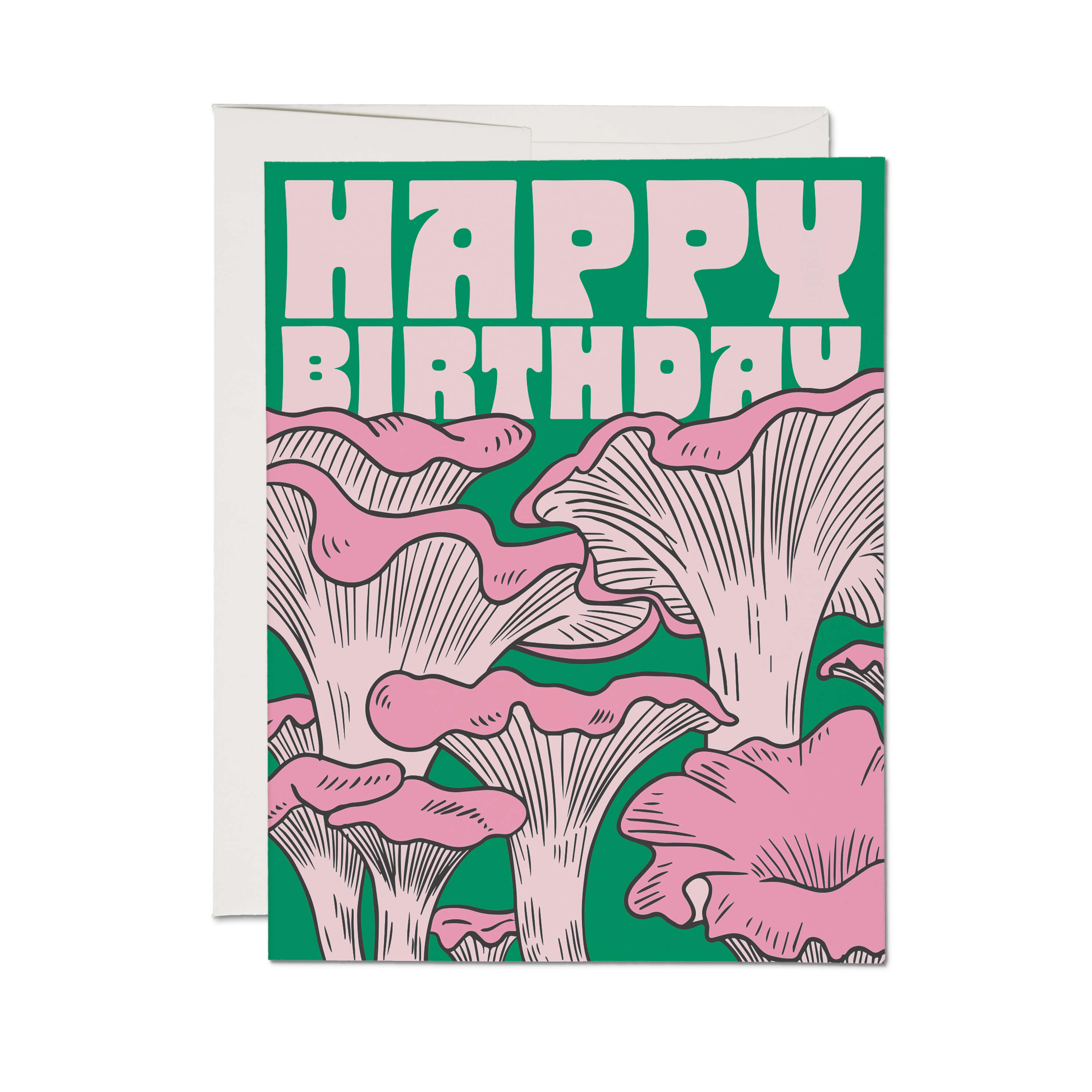 Shroomy Birthday greeting card