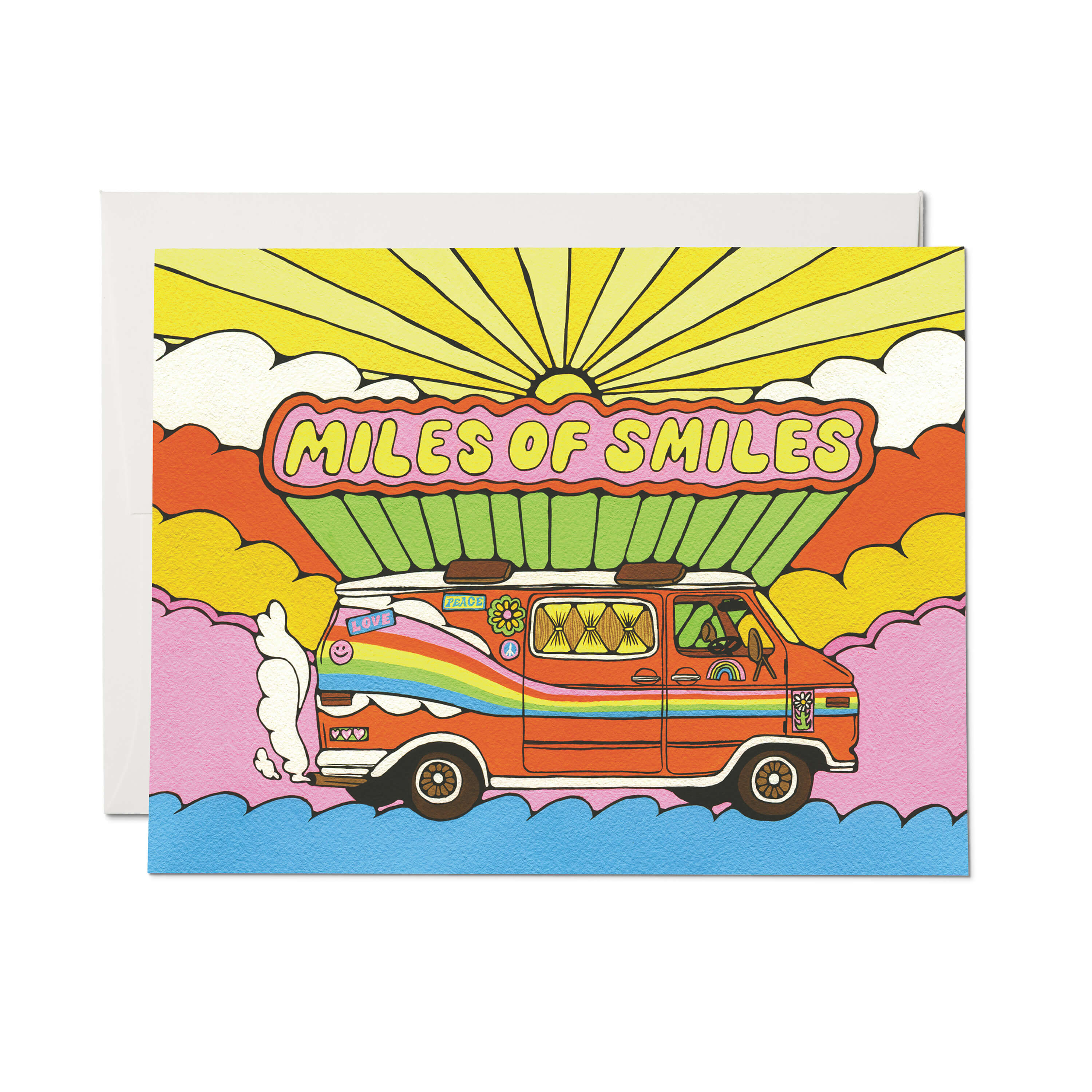 Miles of Smiles greeting card Single