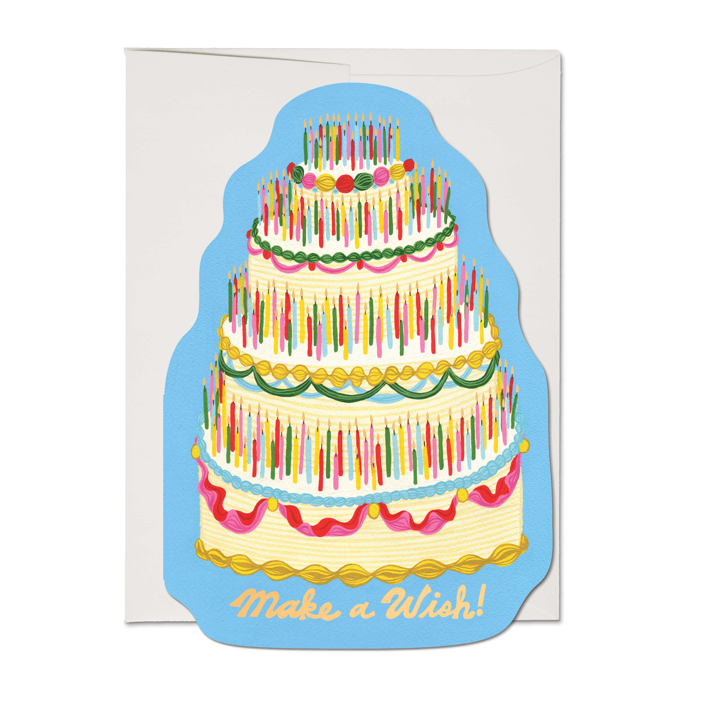 Make a Wish greeting card Single