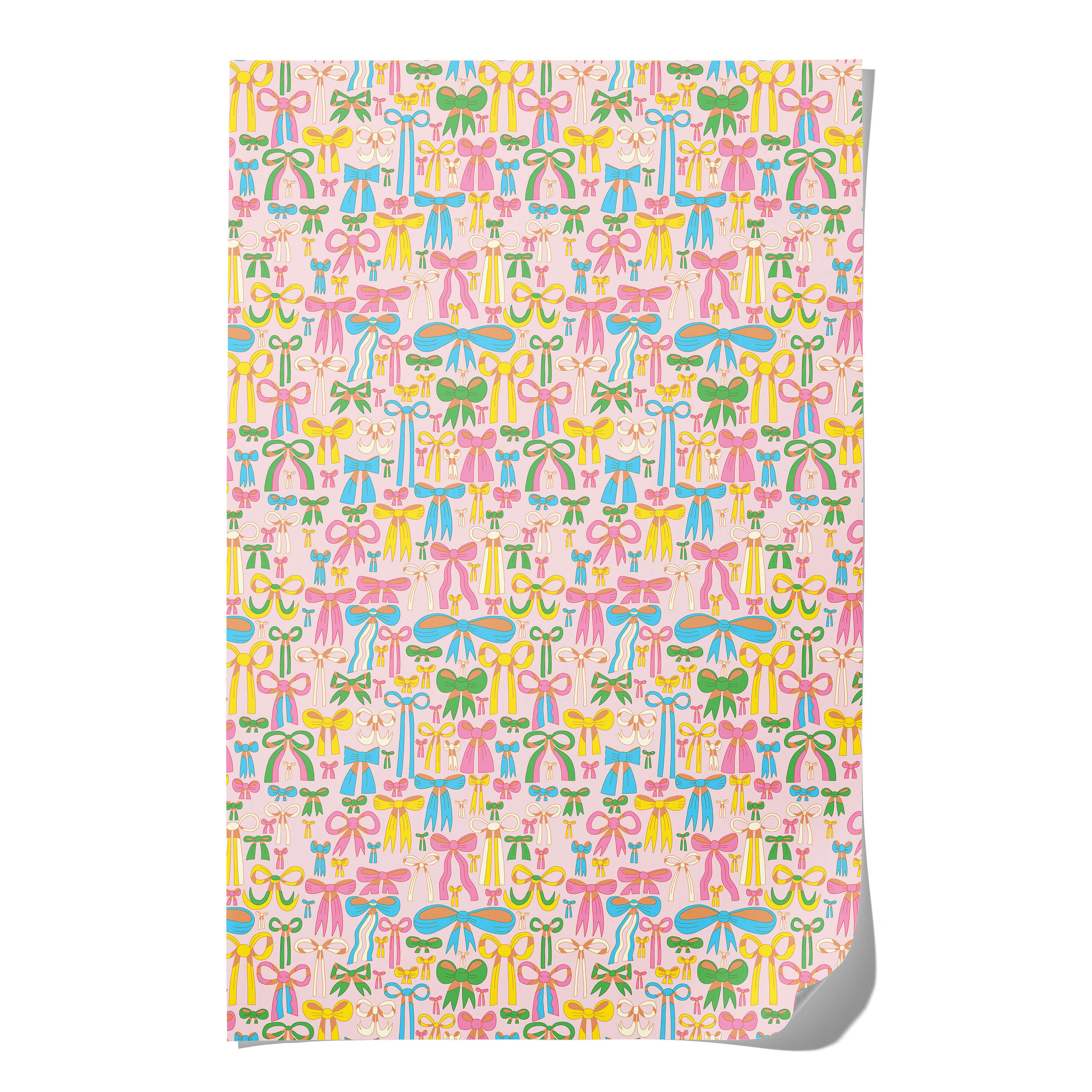 Lots of Bows wrapping paper Single
