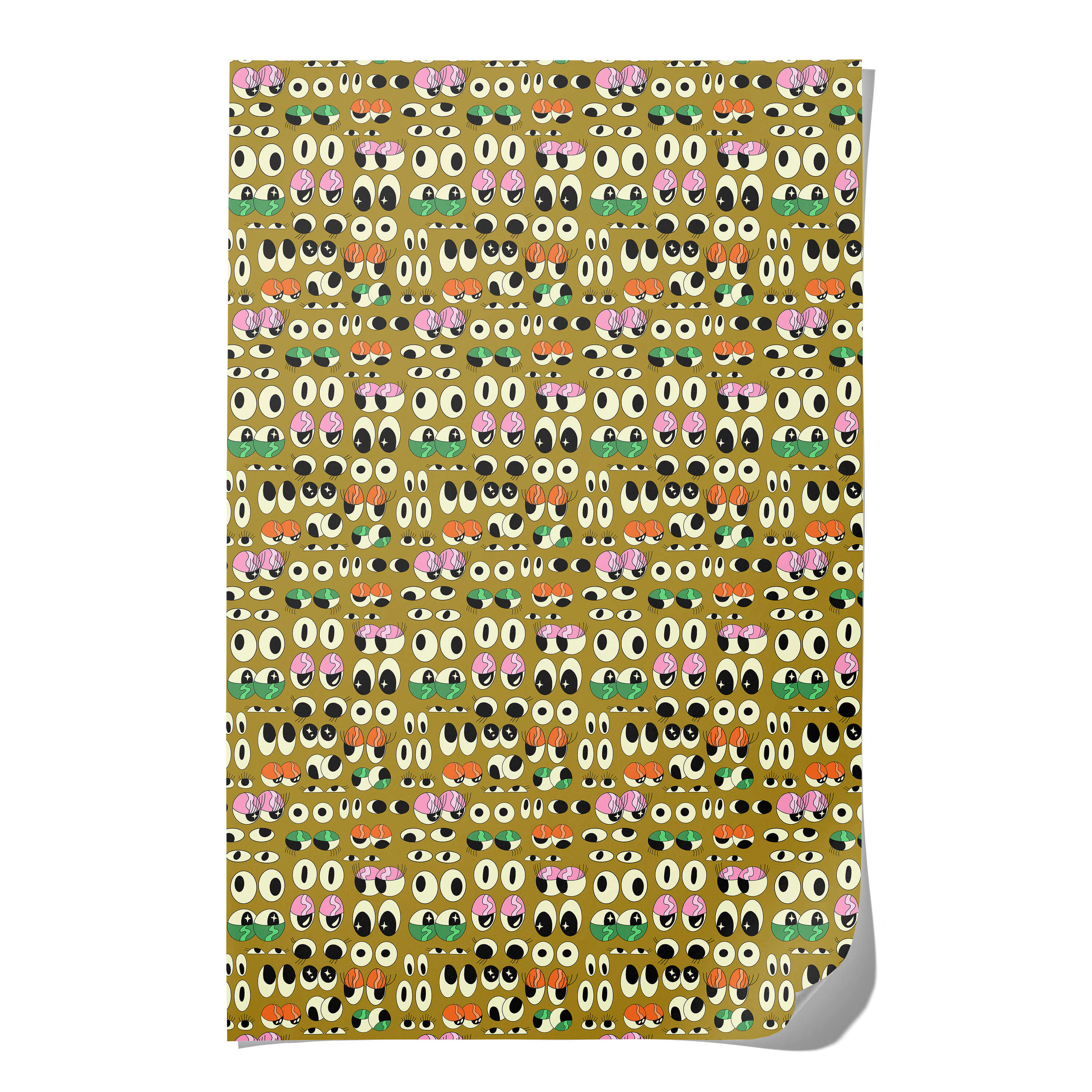 Eyeballs wrapping paper Single