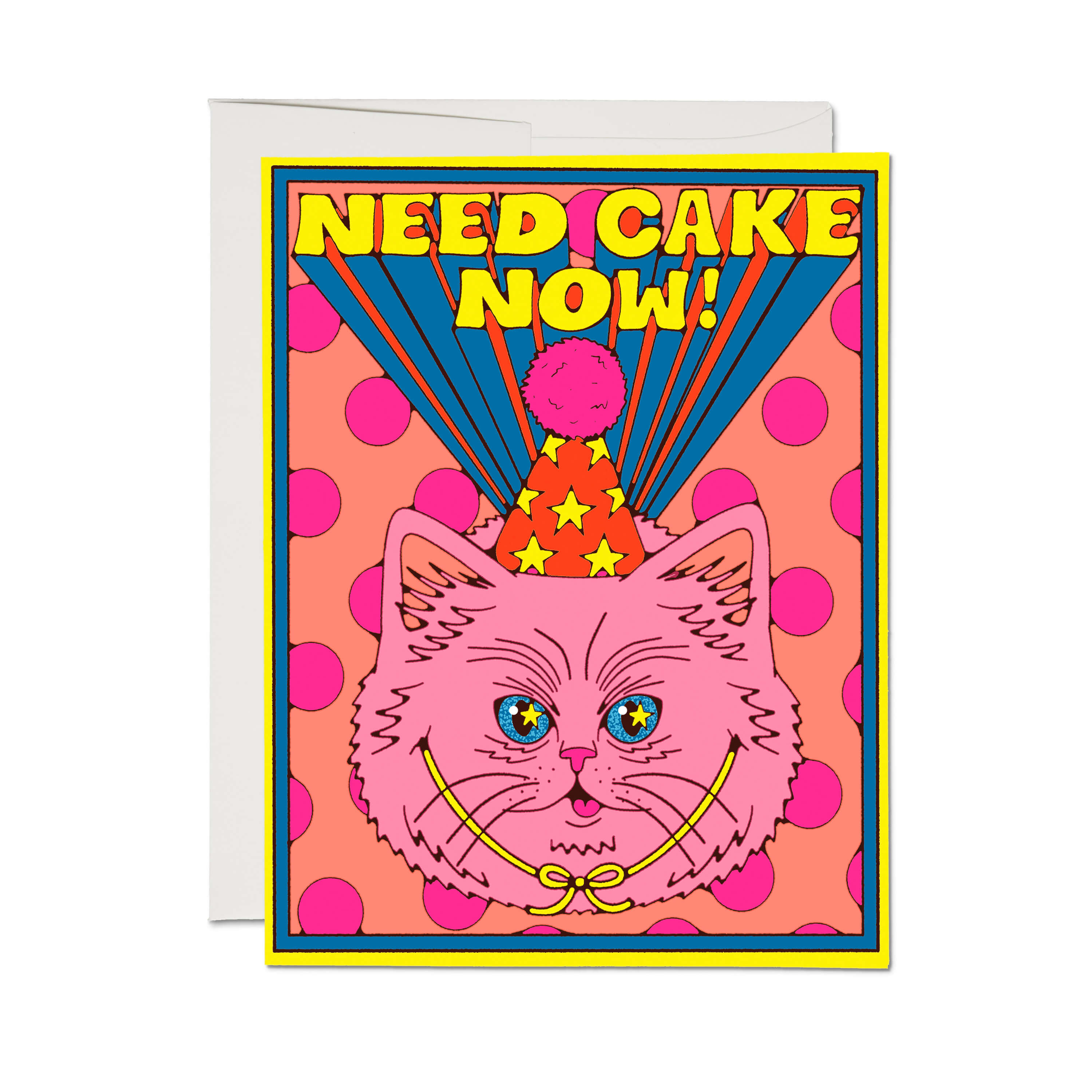 Need Cake greeting card Single
