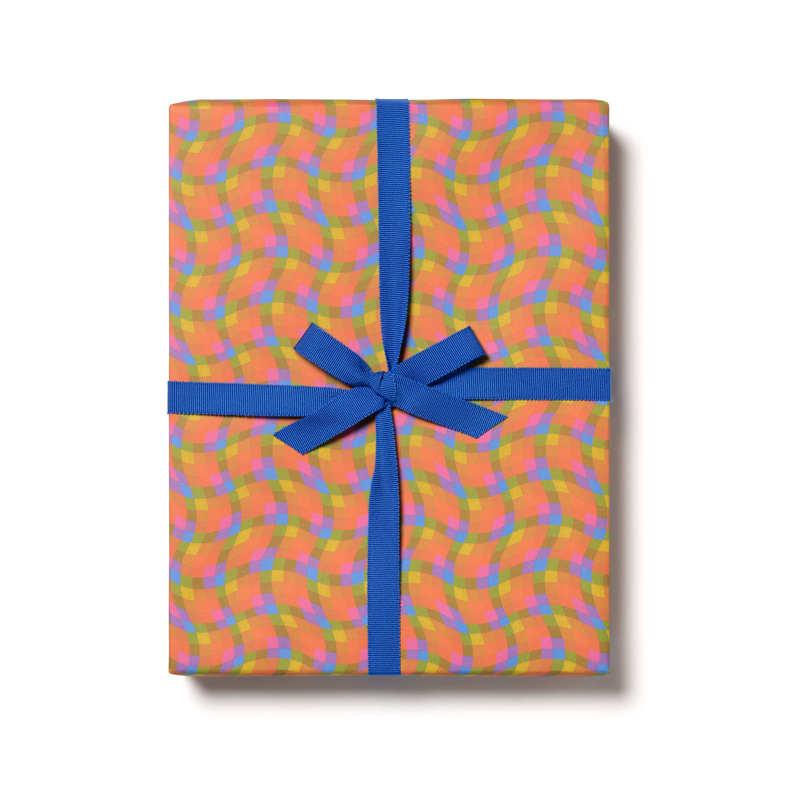 Trippy Checker wrapping paper ROLL OF 3 SHEETS