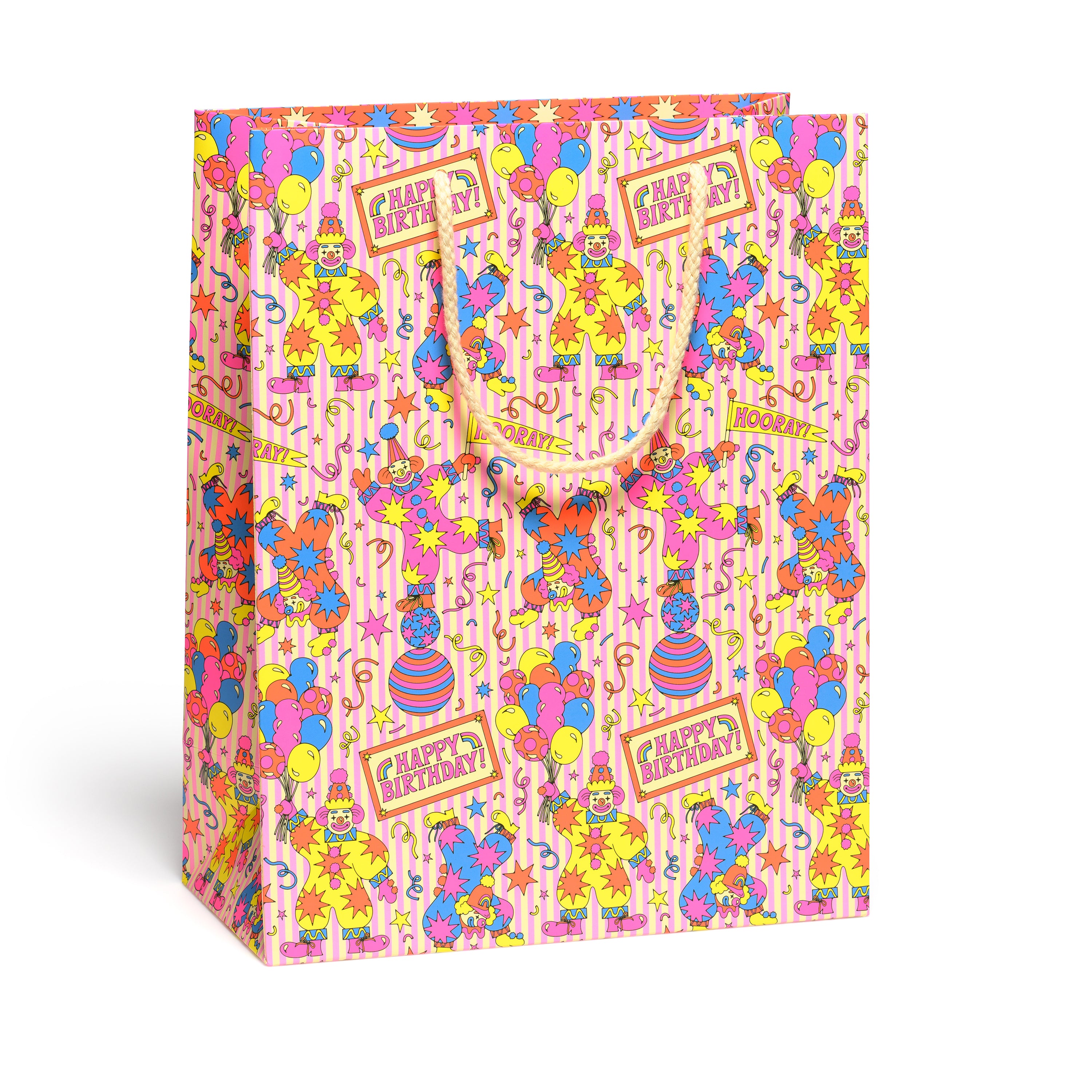 Clowns large gift bag