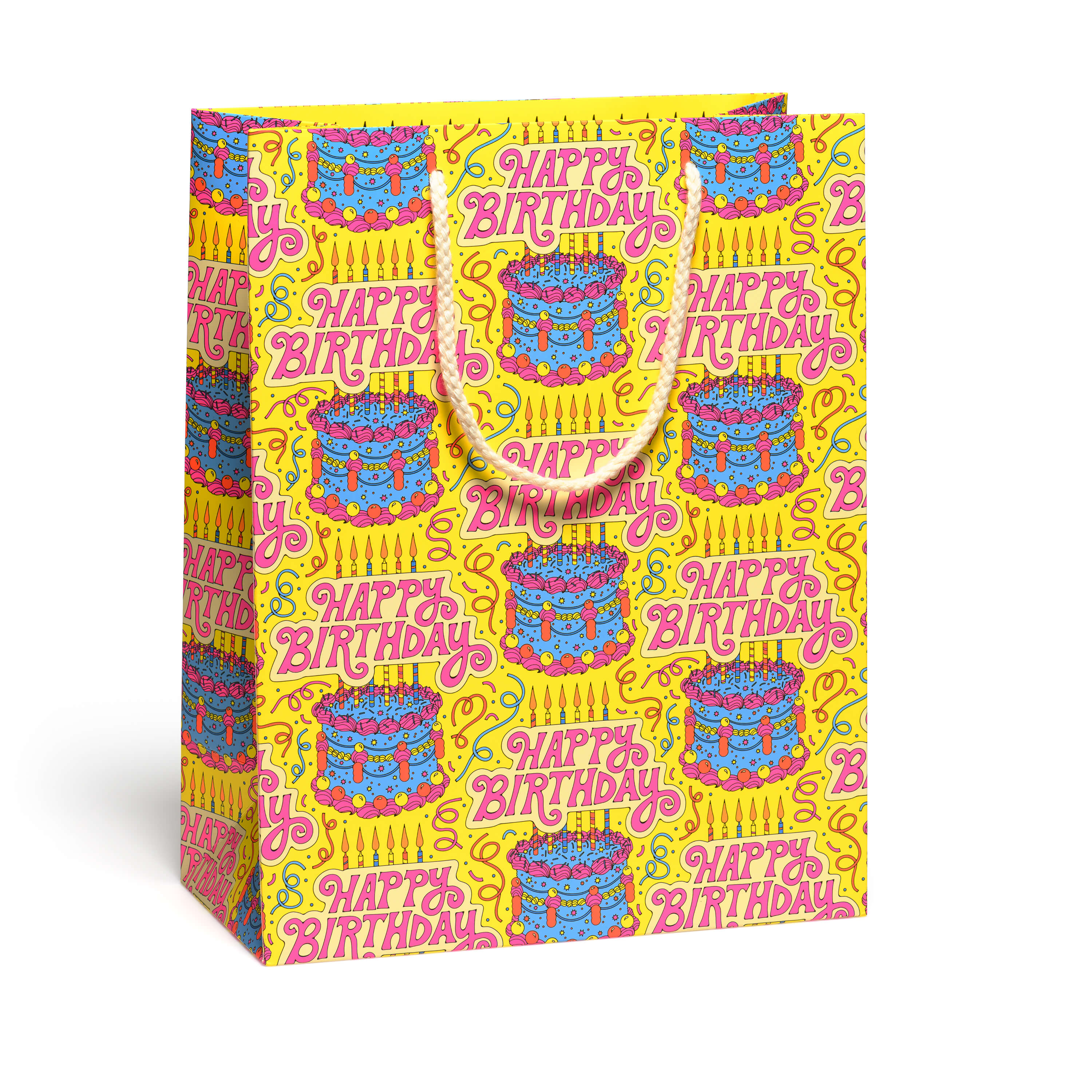 Cake and Confetti bag gift large Large