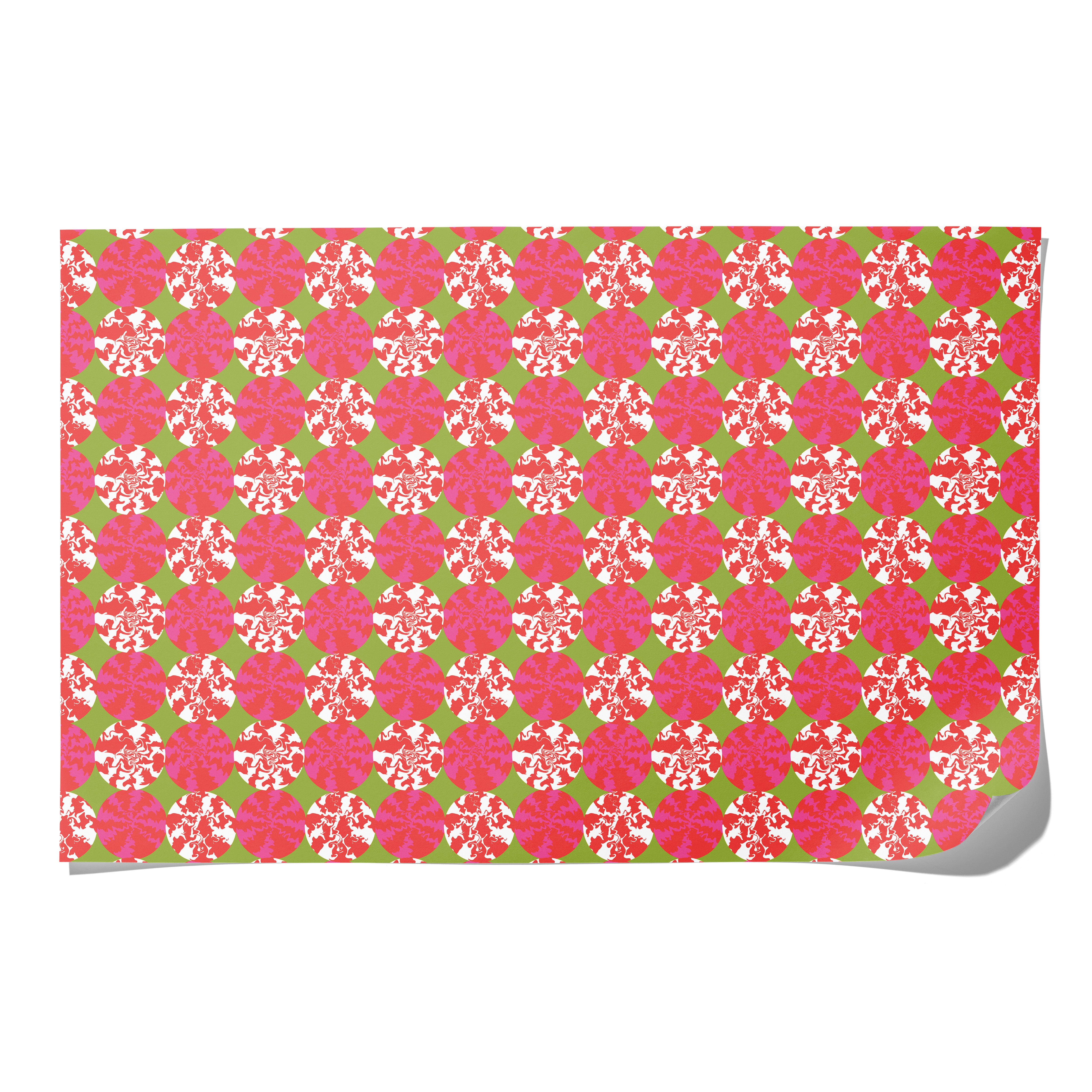 Peppermint Candy wrapping paper