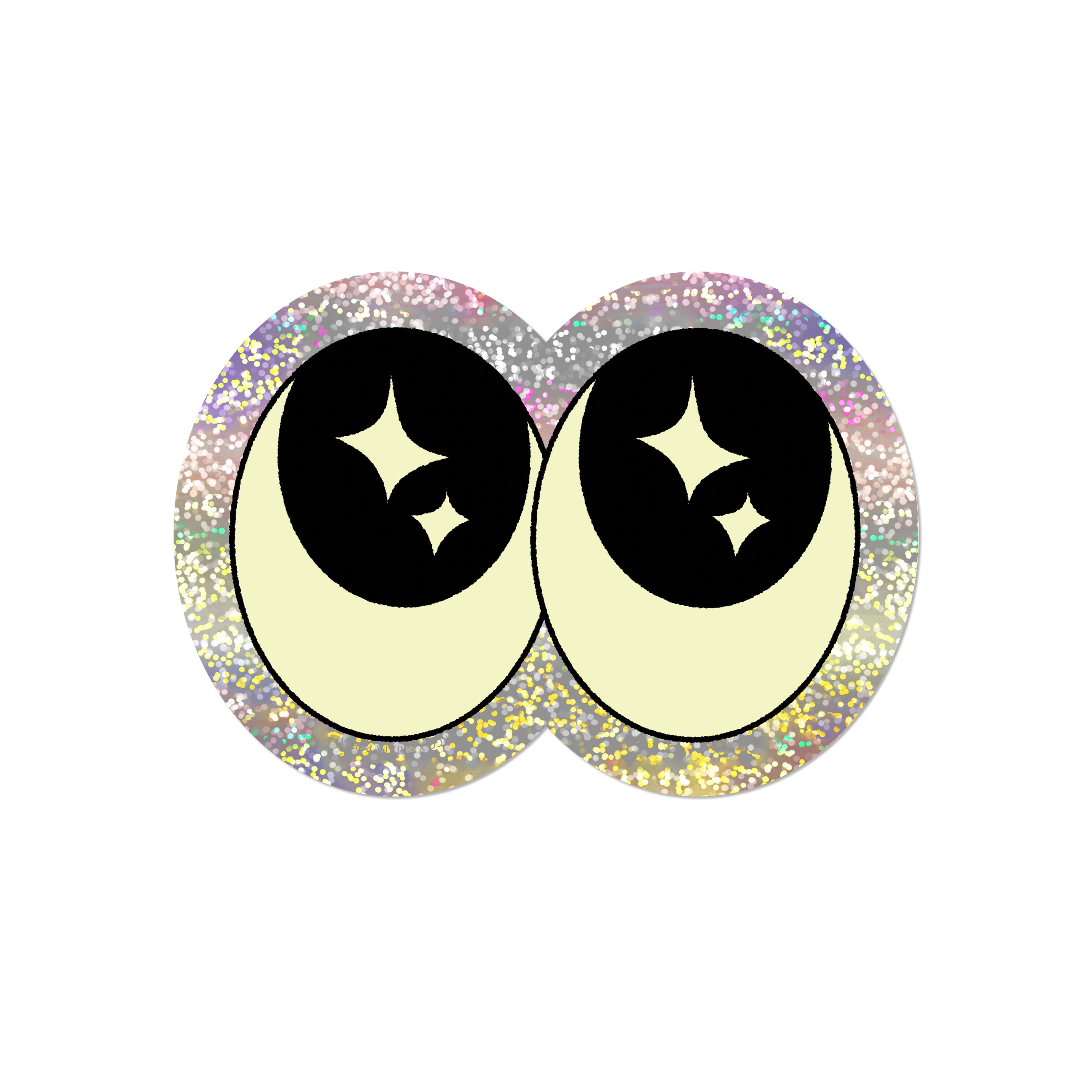 Eyeballs sticker