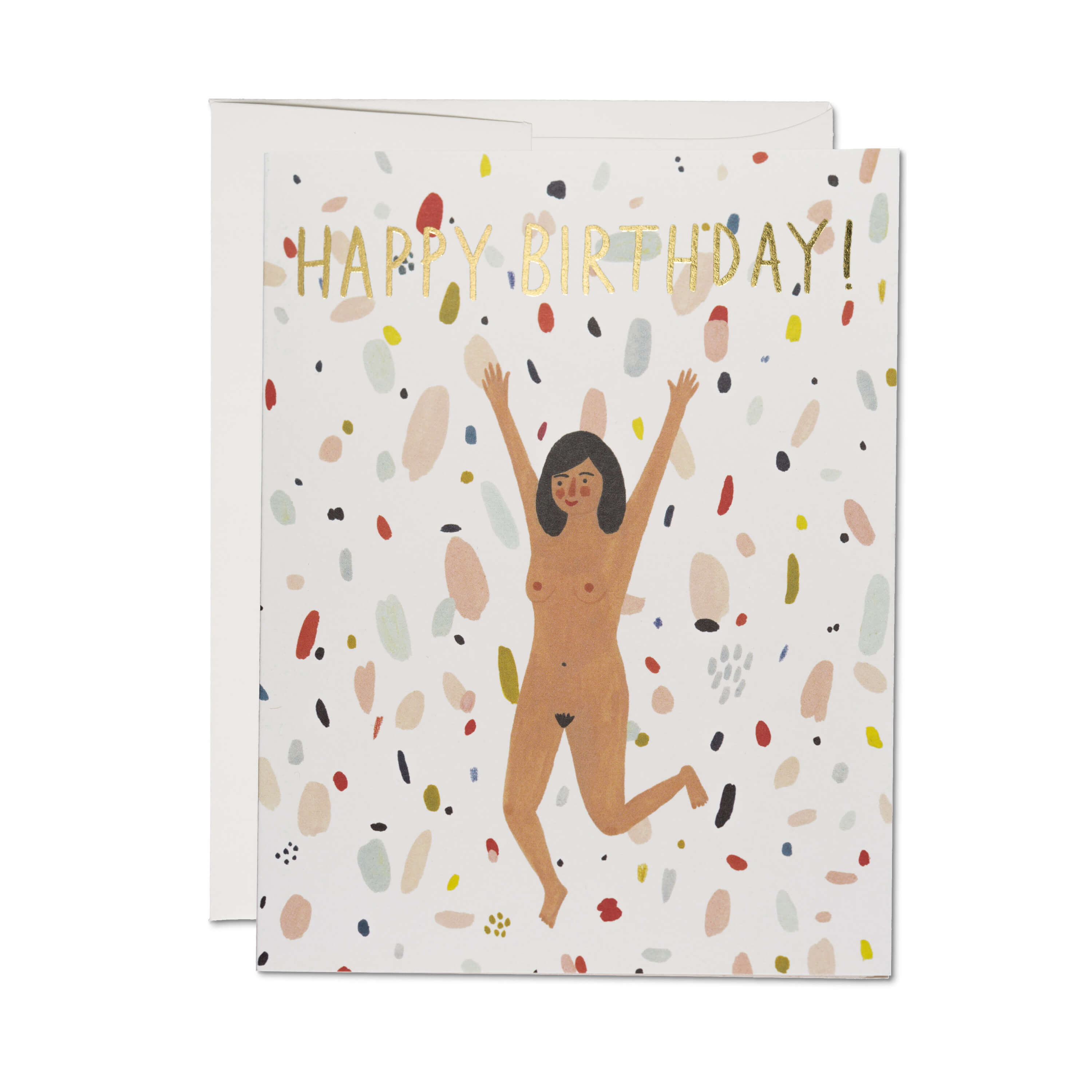 Birthday Suit greeting card SINGLE